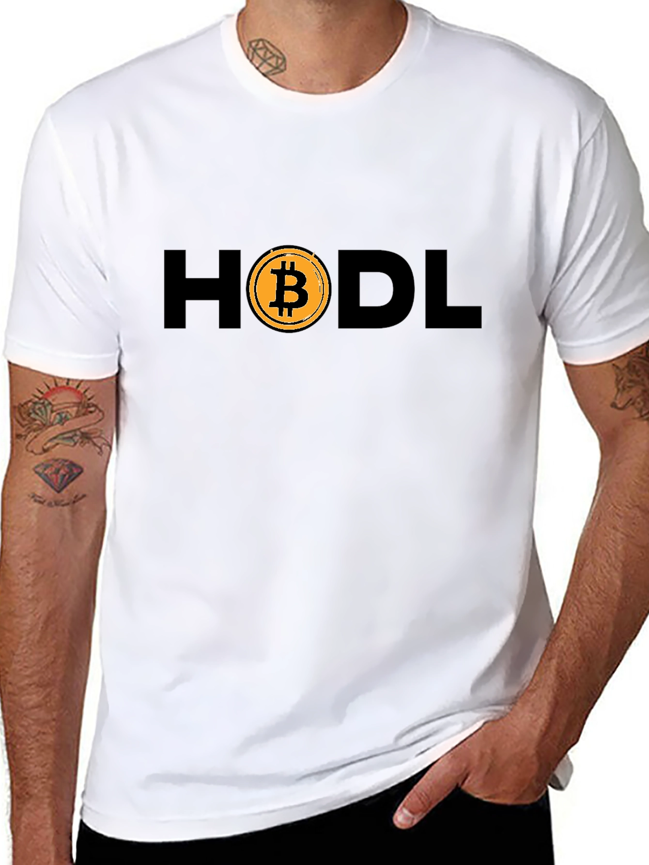 HODL Bitcoin Crypto T-Shirt