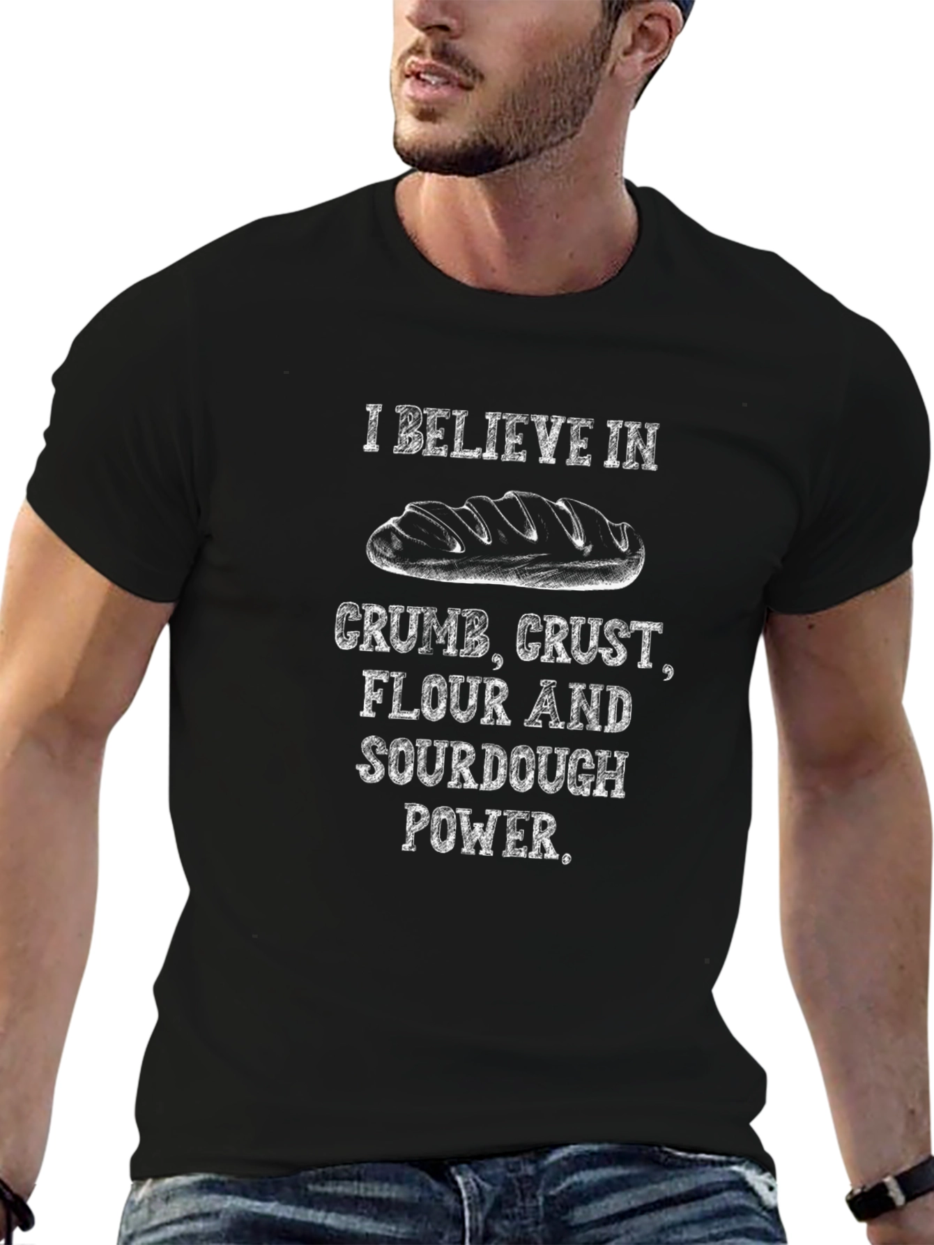 Crumb Crust Flour and Sourdough T-Shirt