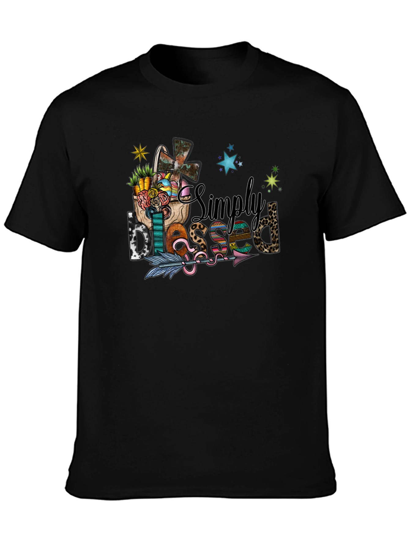 Simply Blessed Easter T-Shirt