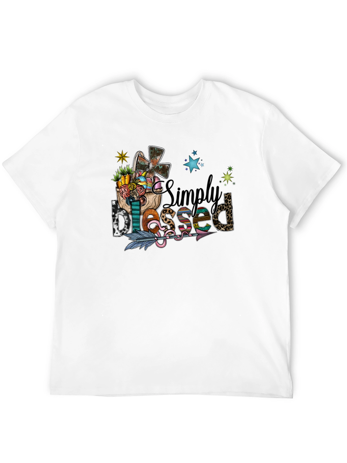 Simply Blessed Easter T-Shirt