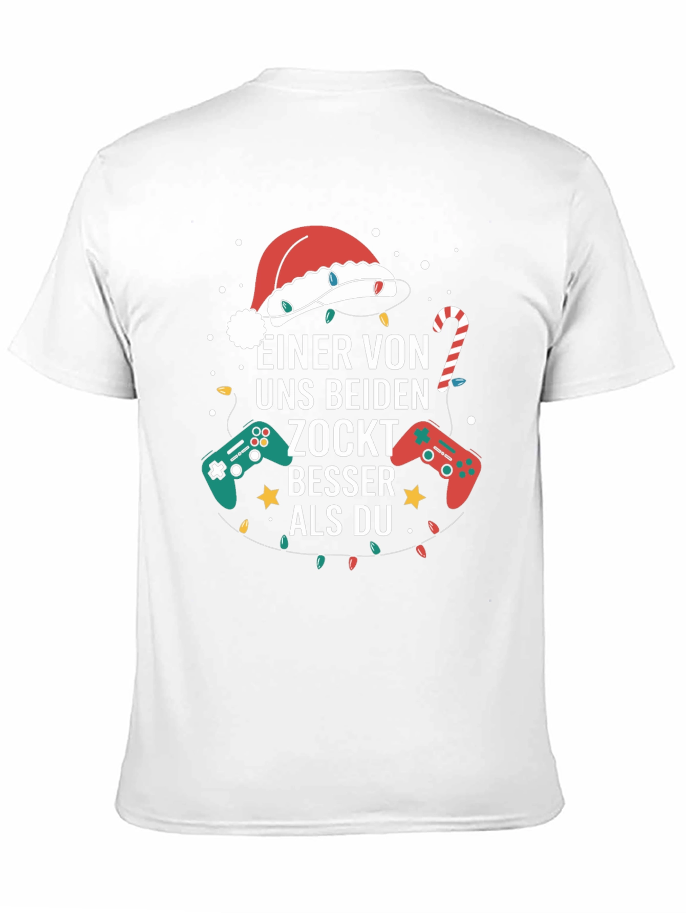 Gamer Christmas T-Shirt - Zockt Besser als Du!