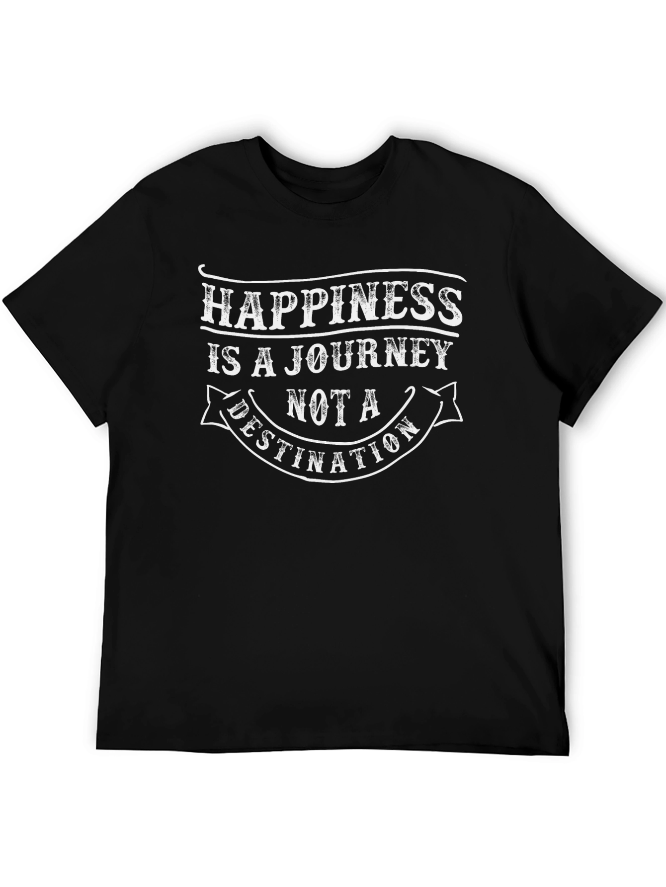 Happiness is a Journey Graphic T-Shirt