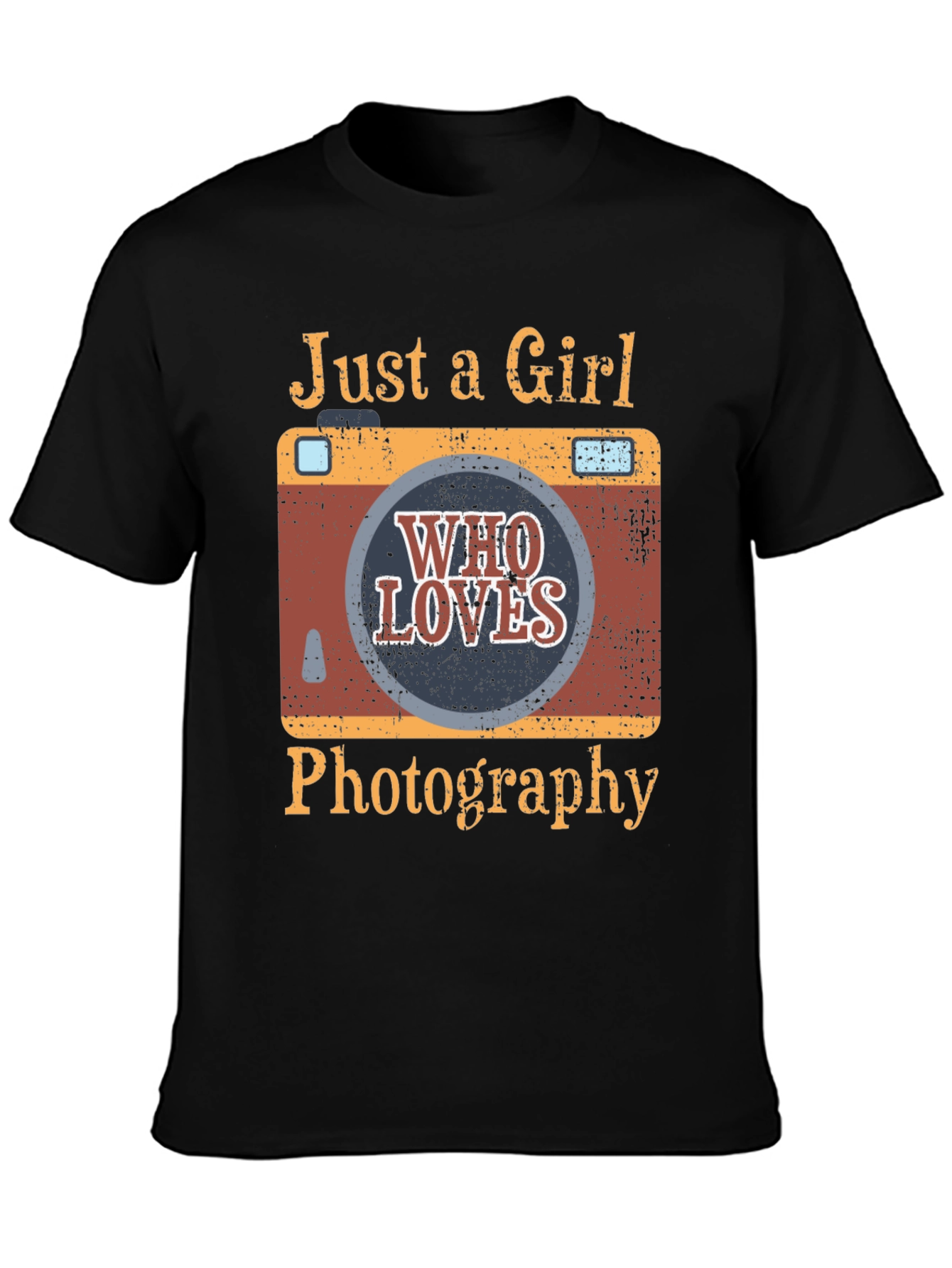 Just a Girl Who Loves Photography T-Shirt