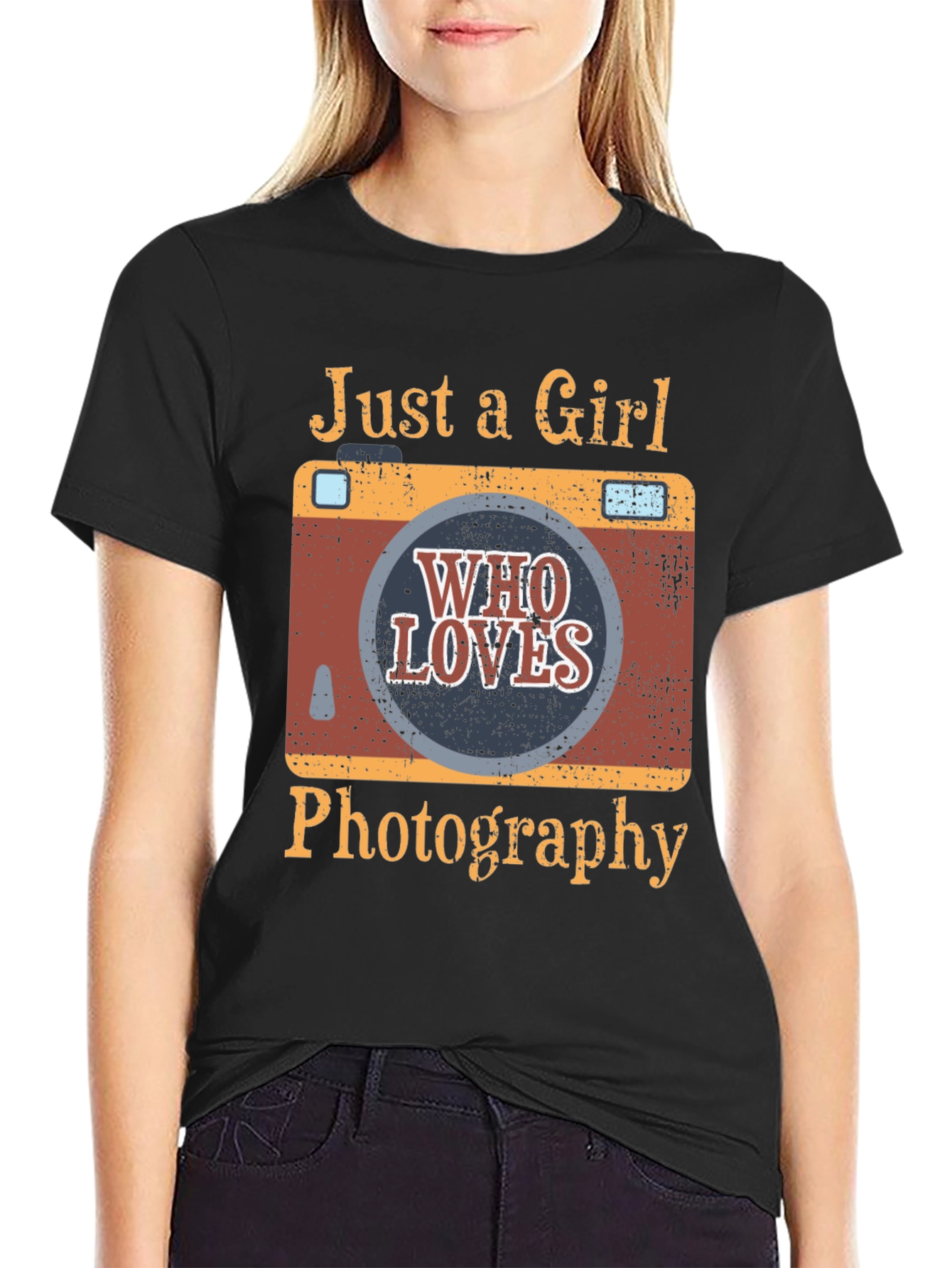 Just a Girl Who Loves Photography T-Shirt