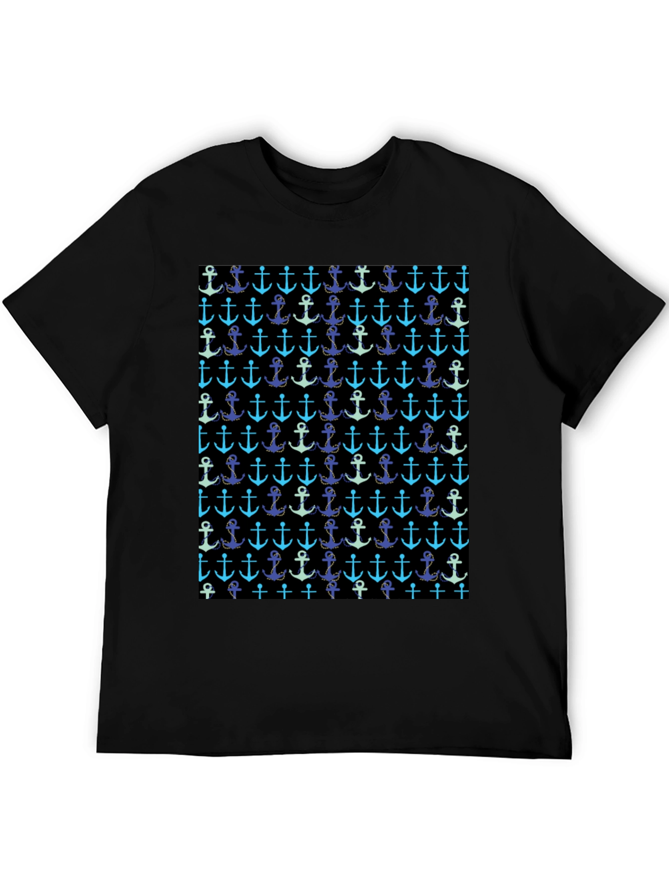 Nautical Anchor Pattern T-Shirt