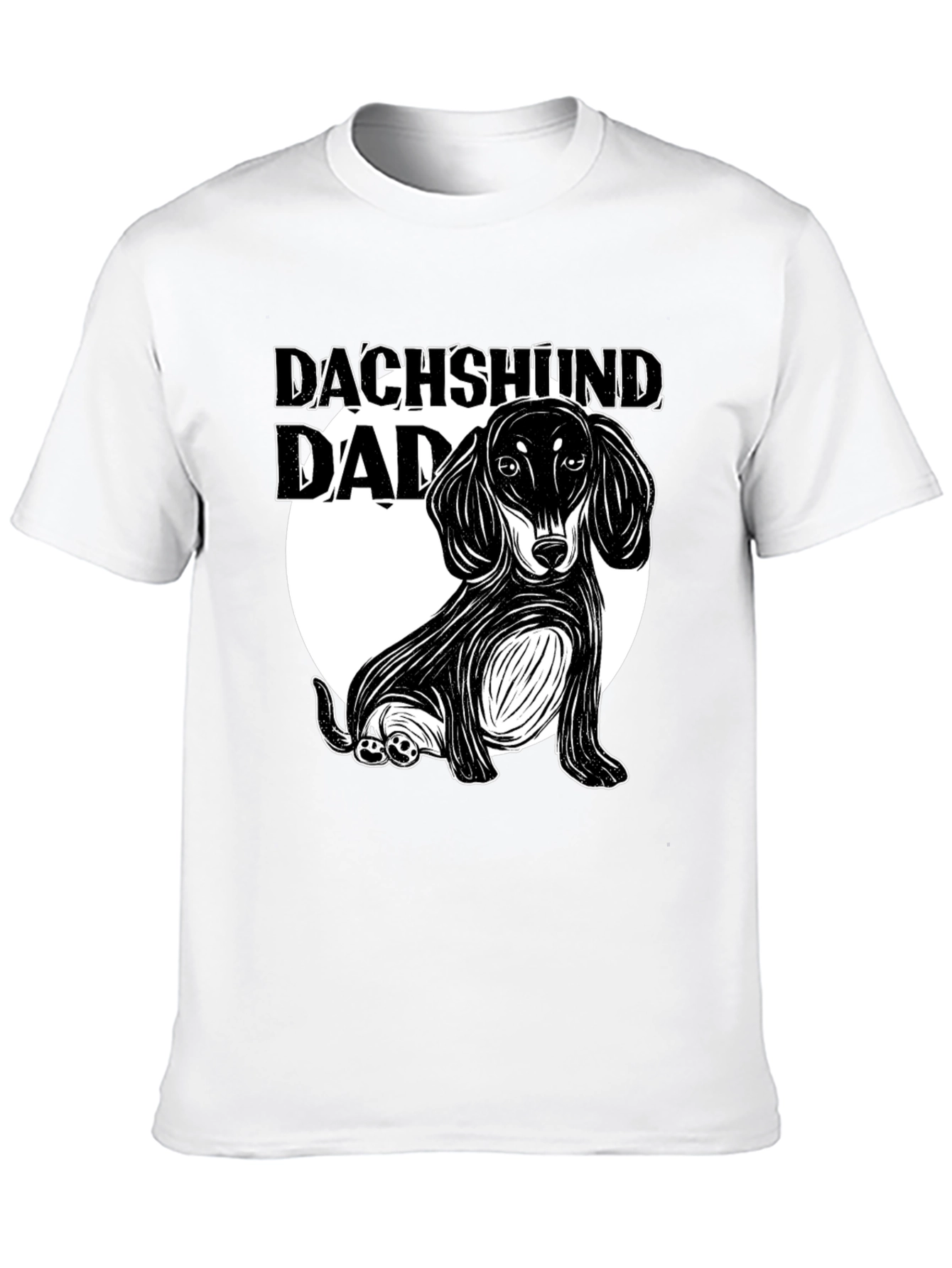 Dachshund Dad Graphic T-Shirt