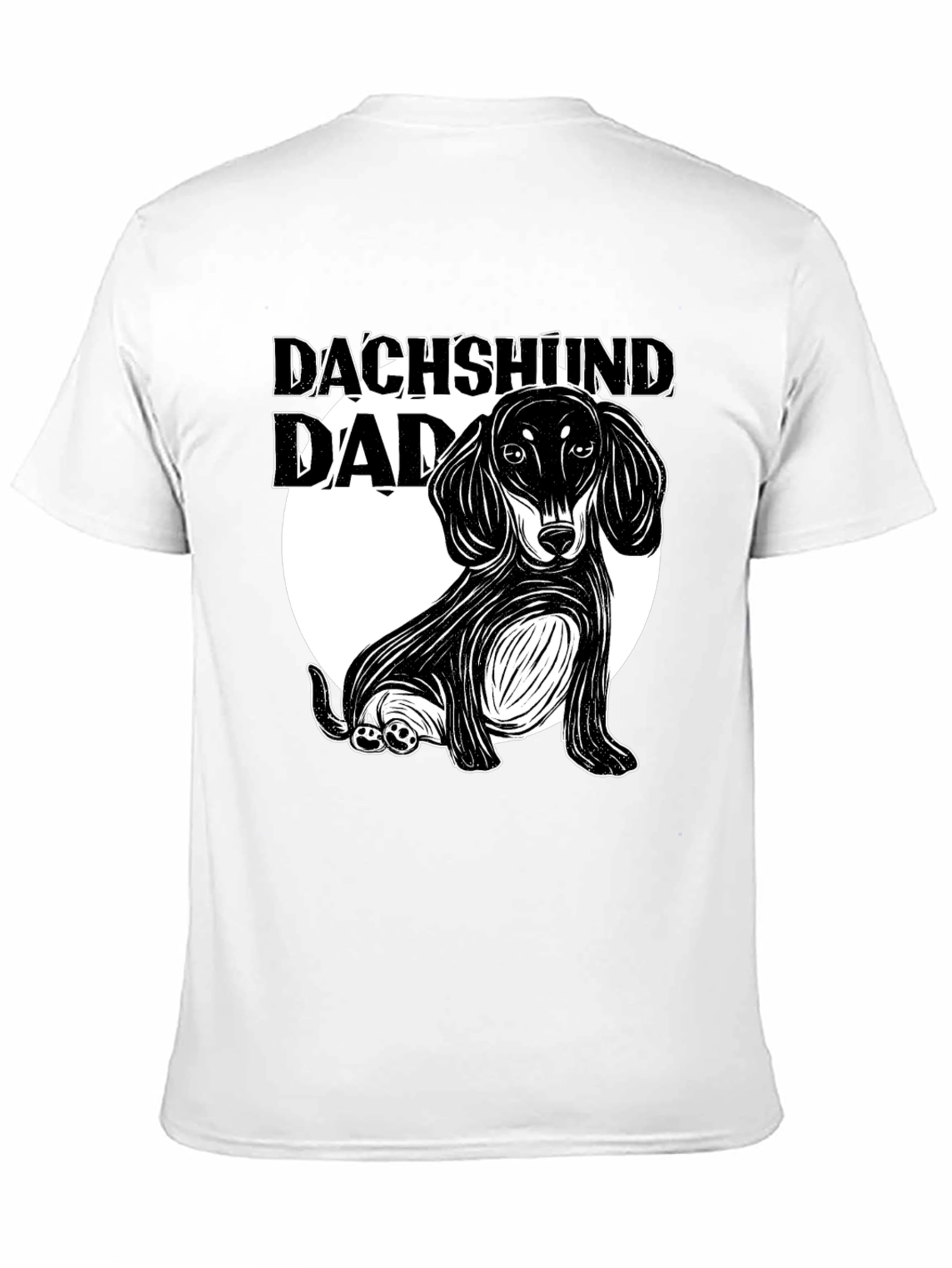 Dachshund Dad Graphic T-Shirt