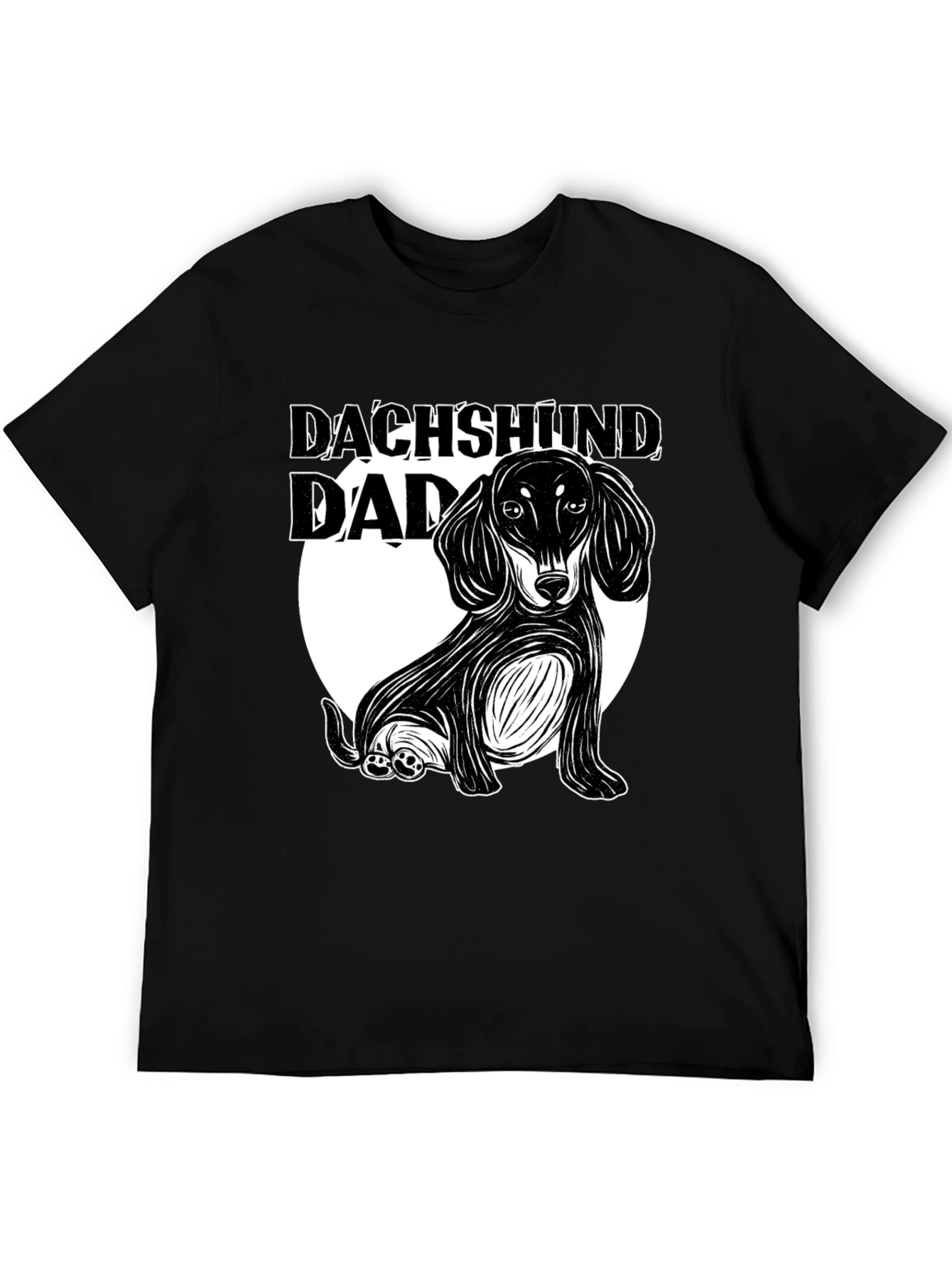 Dachshund Dad Graphic T-Shirt