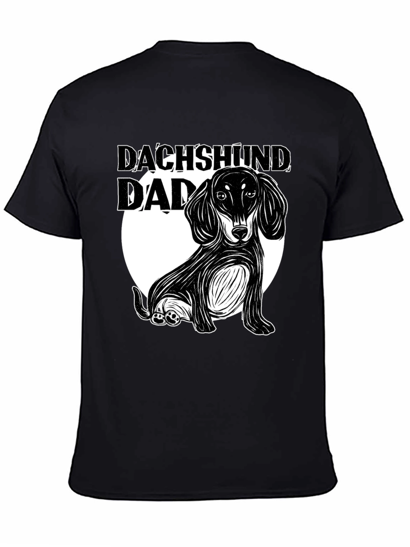 Dachshund Dad Graphic T-Shirt