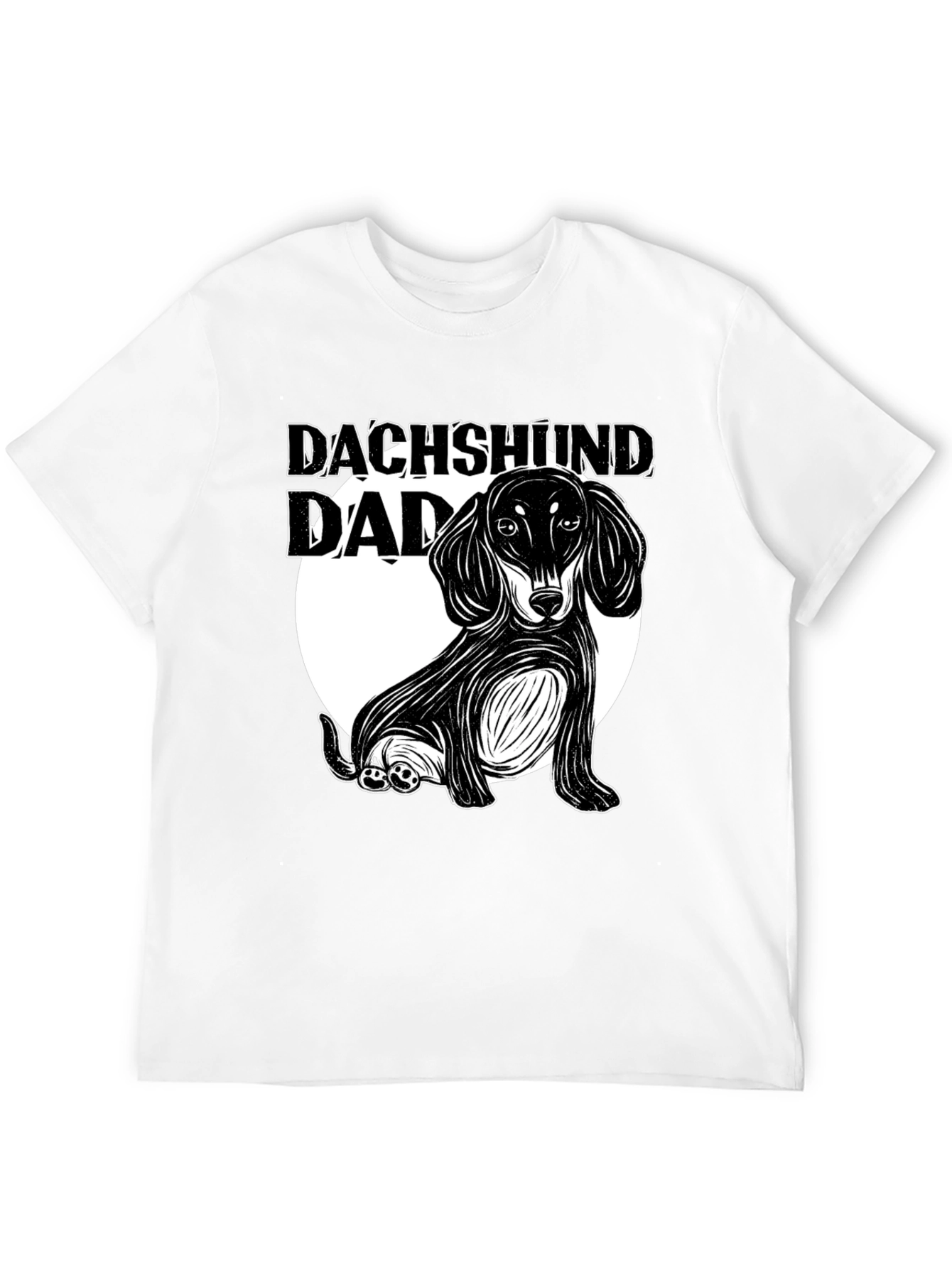 Dachshund Dad Graphic T-Shirt