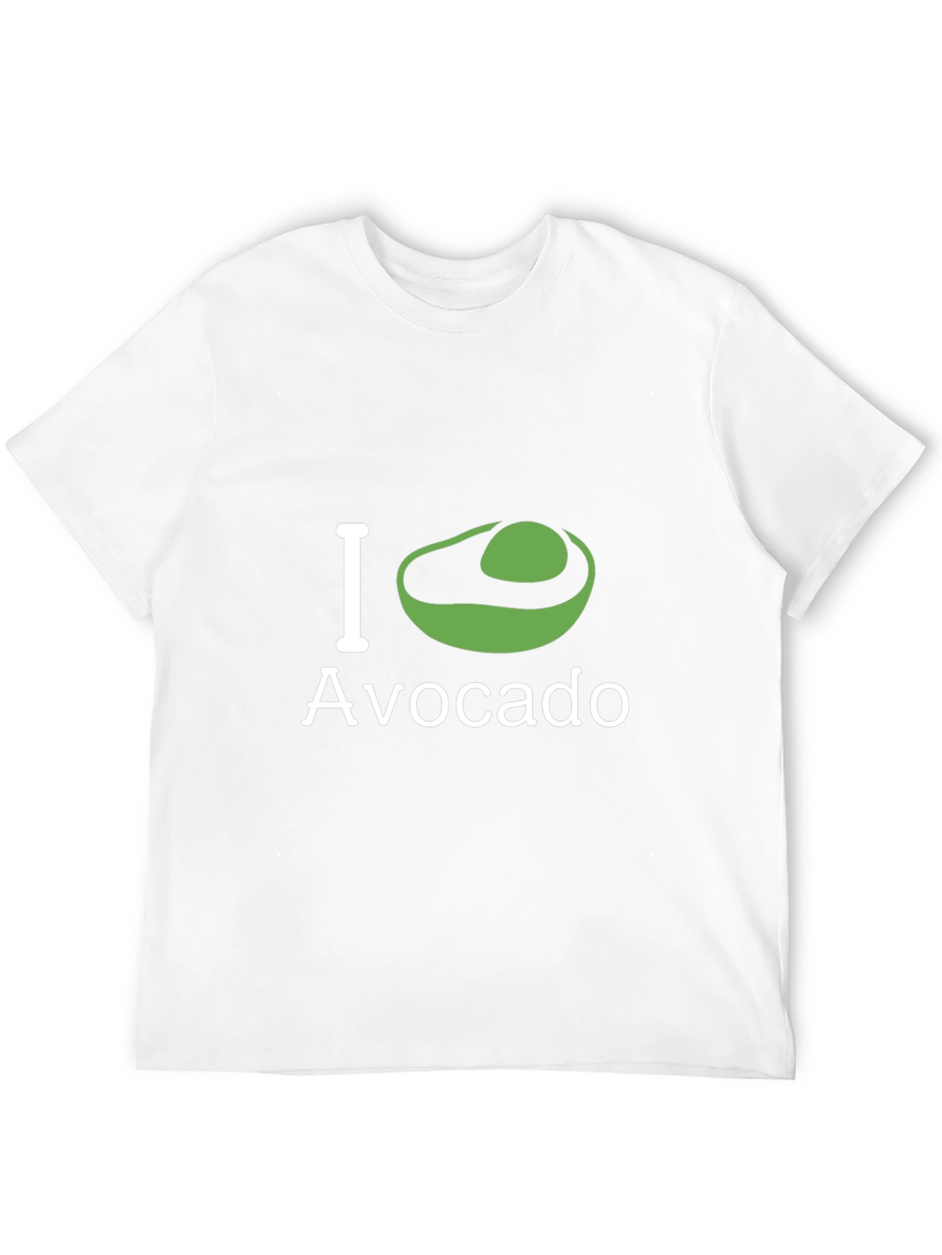 I Love Avocado T-Shirt - Fun Foodie Tee