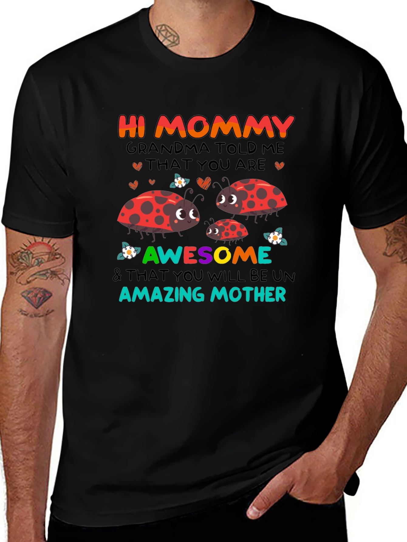 Hi Mommy Ladybug T-Shirt