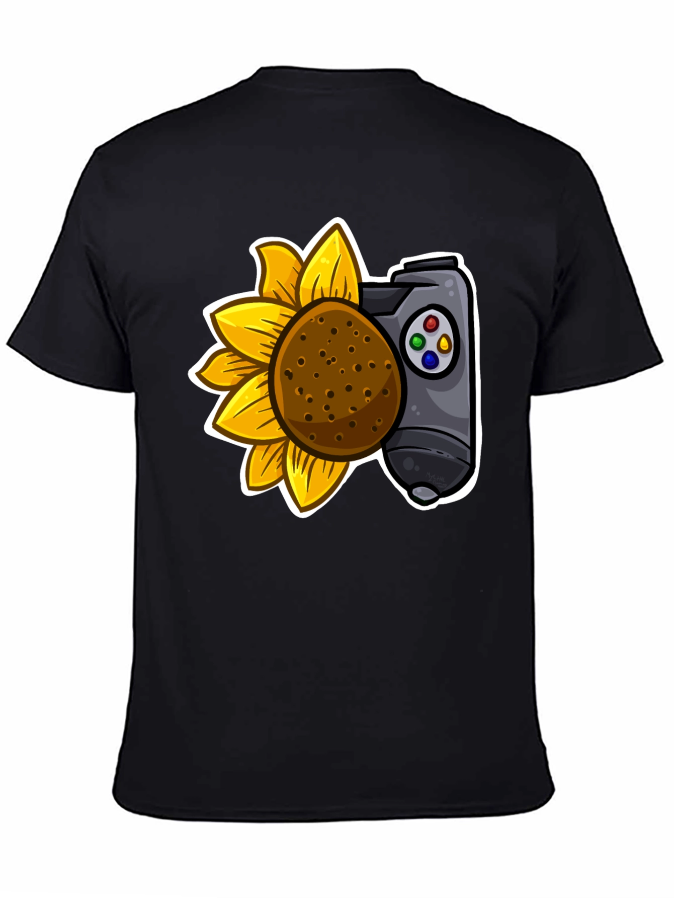 Sunflower Gaming Controller T-Shirt
