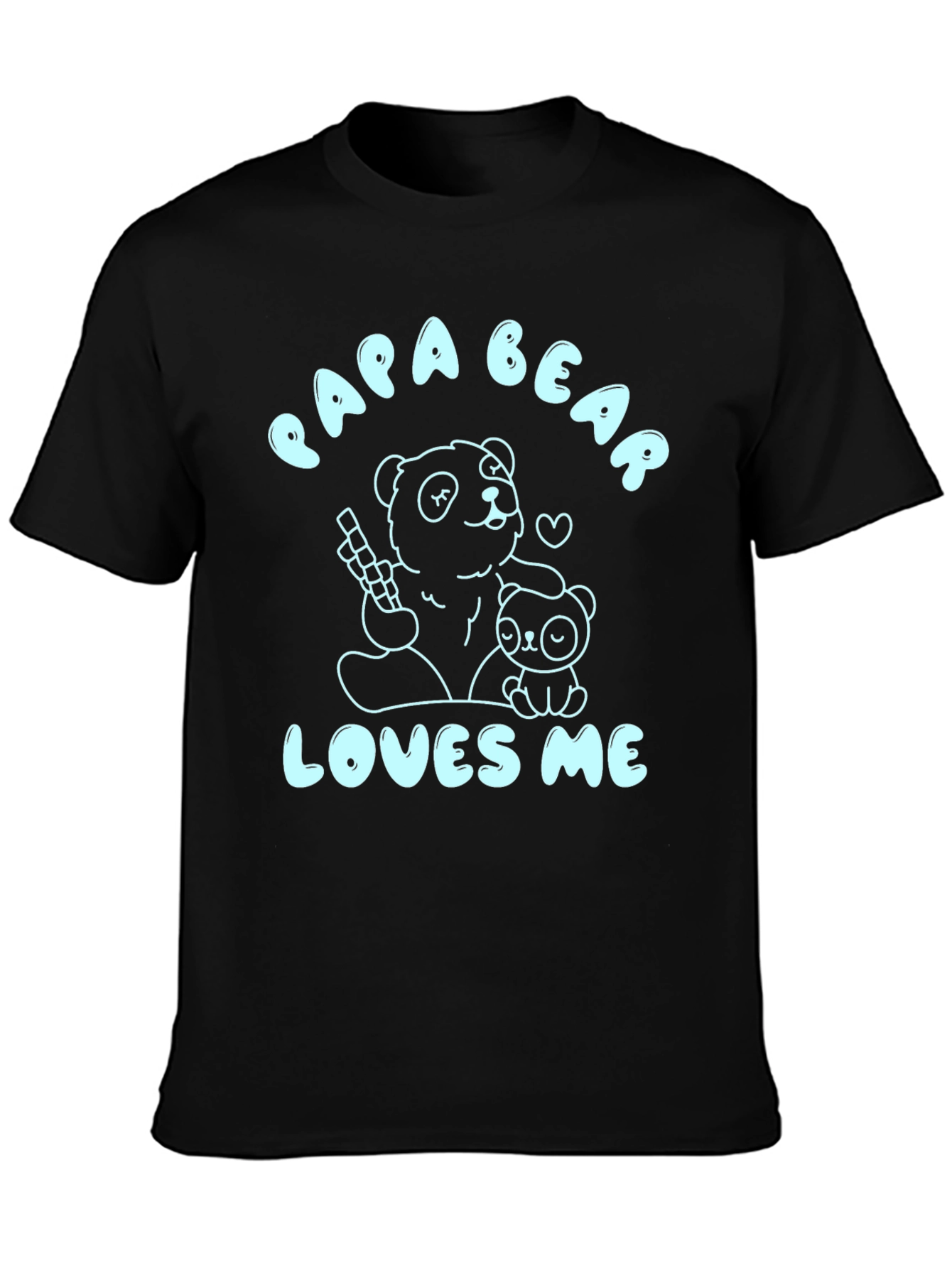 Papa Bear Loves Me T-Shirt