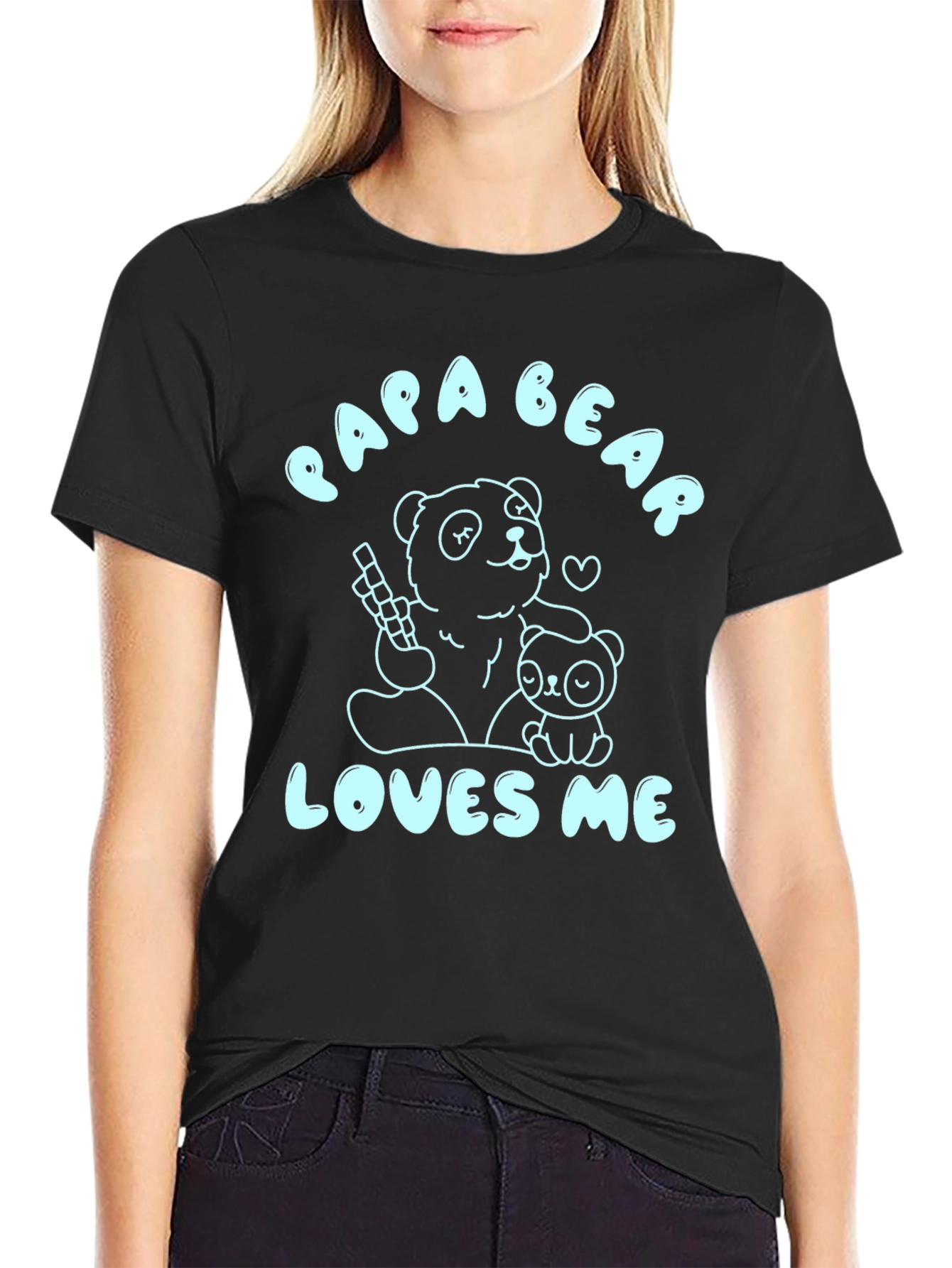 Papa Bear Loves Me T-Shirt