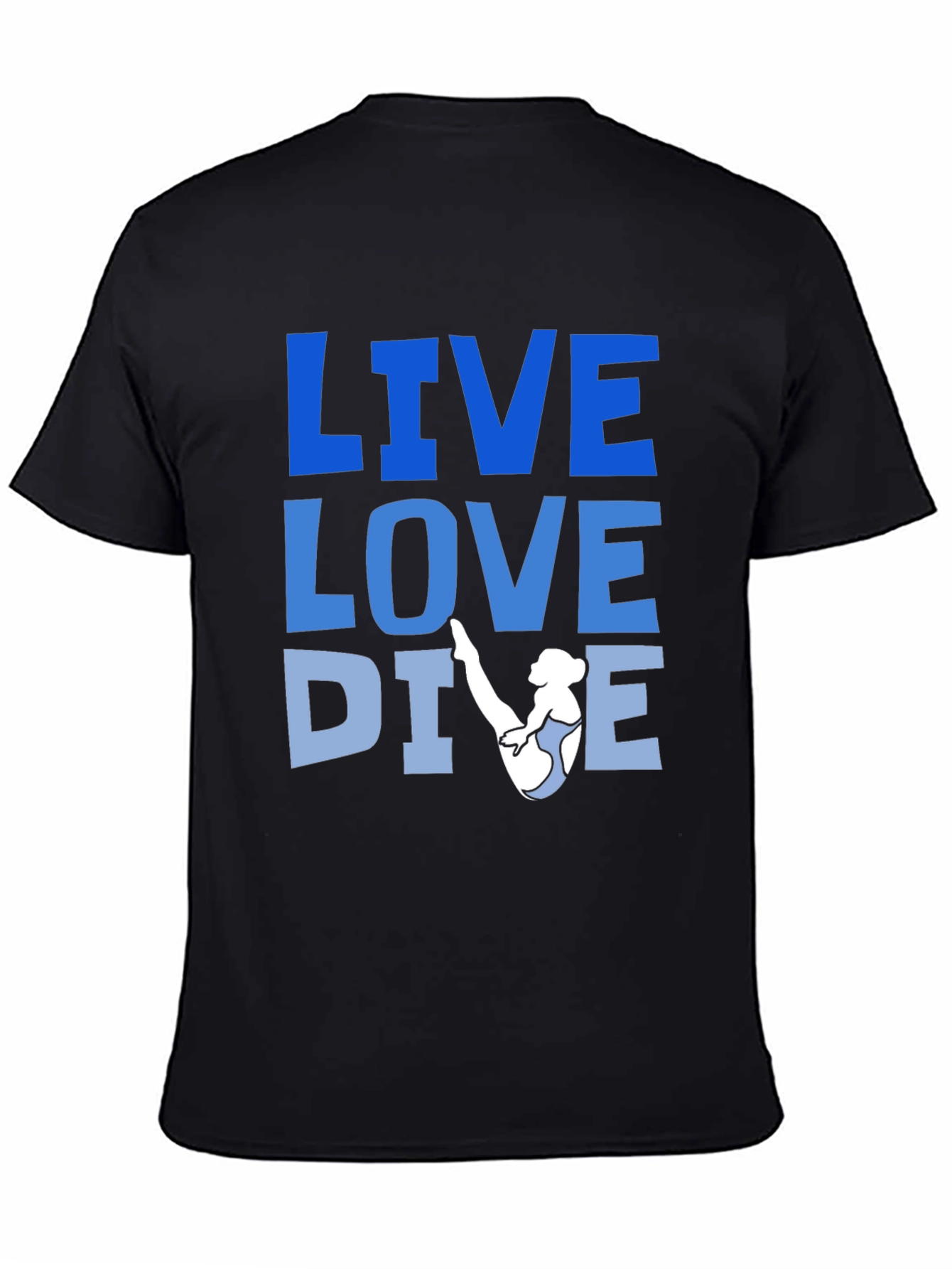Live Love Dive Graphic T-Shirt