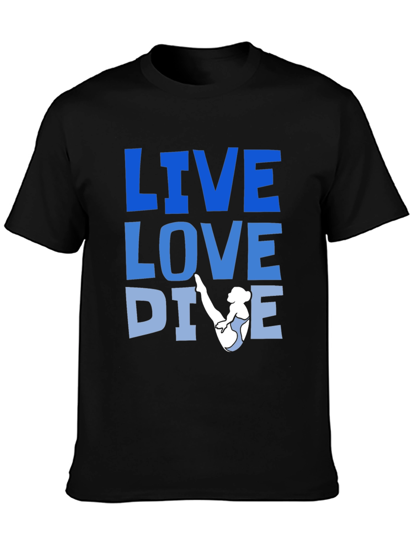 Live Love Dive Graphic T-Shirt