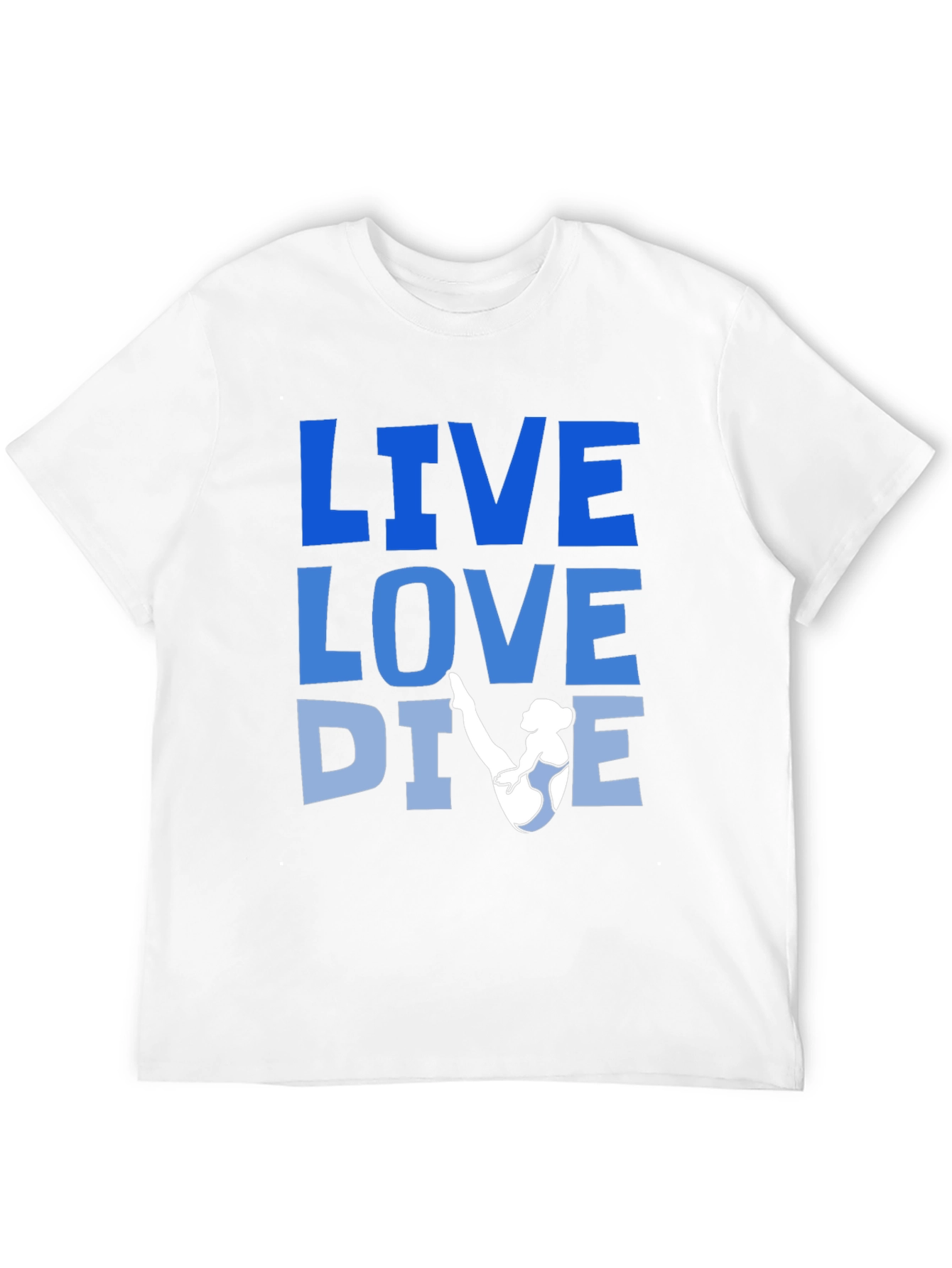 Live Love Dive Graphic T-Shirt