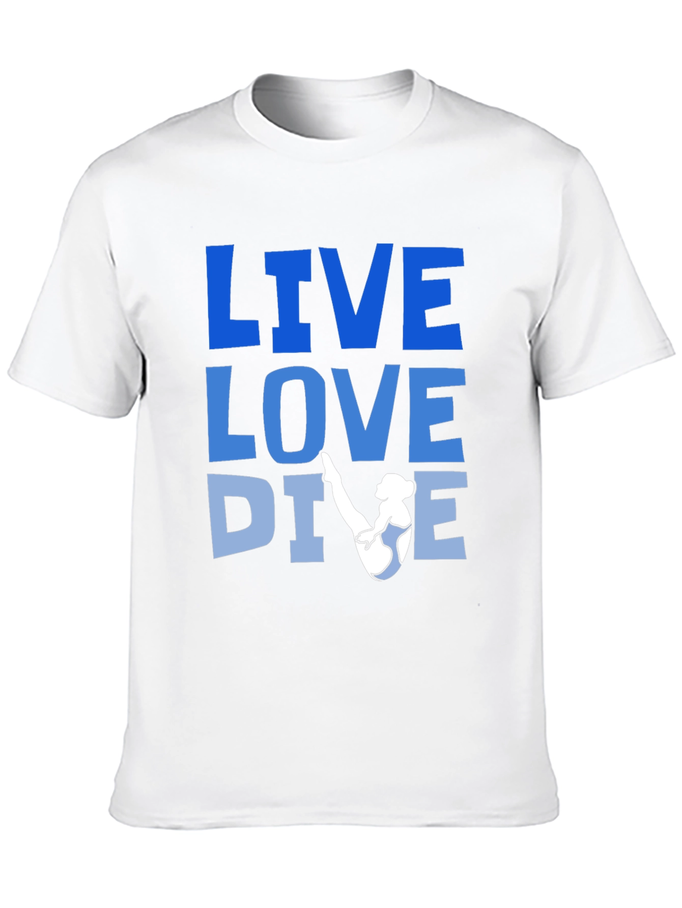 Live Love Dive Graphic T-Shirt