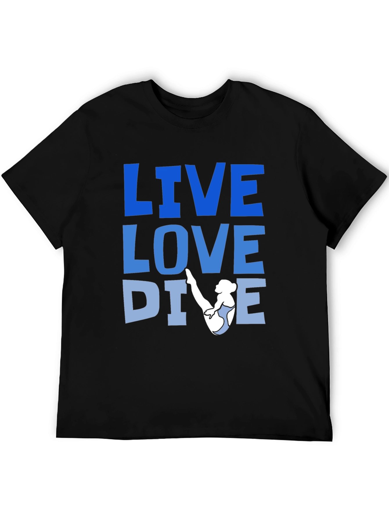Live Love Dive Graphic T-Shirt