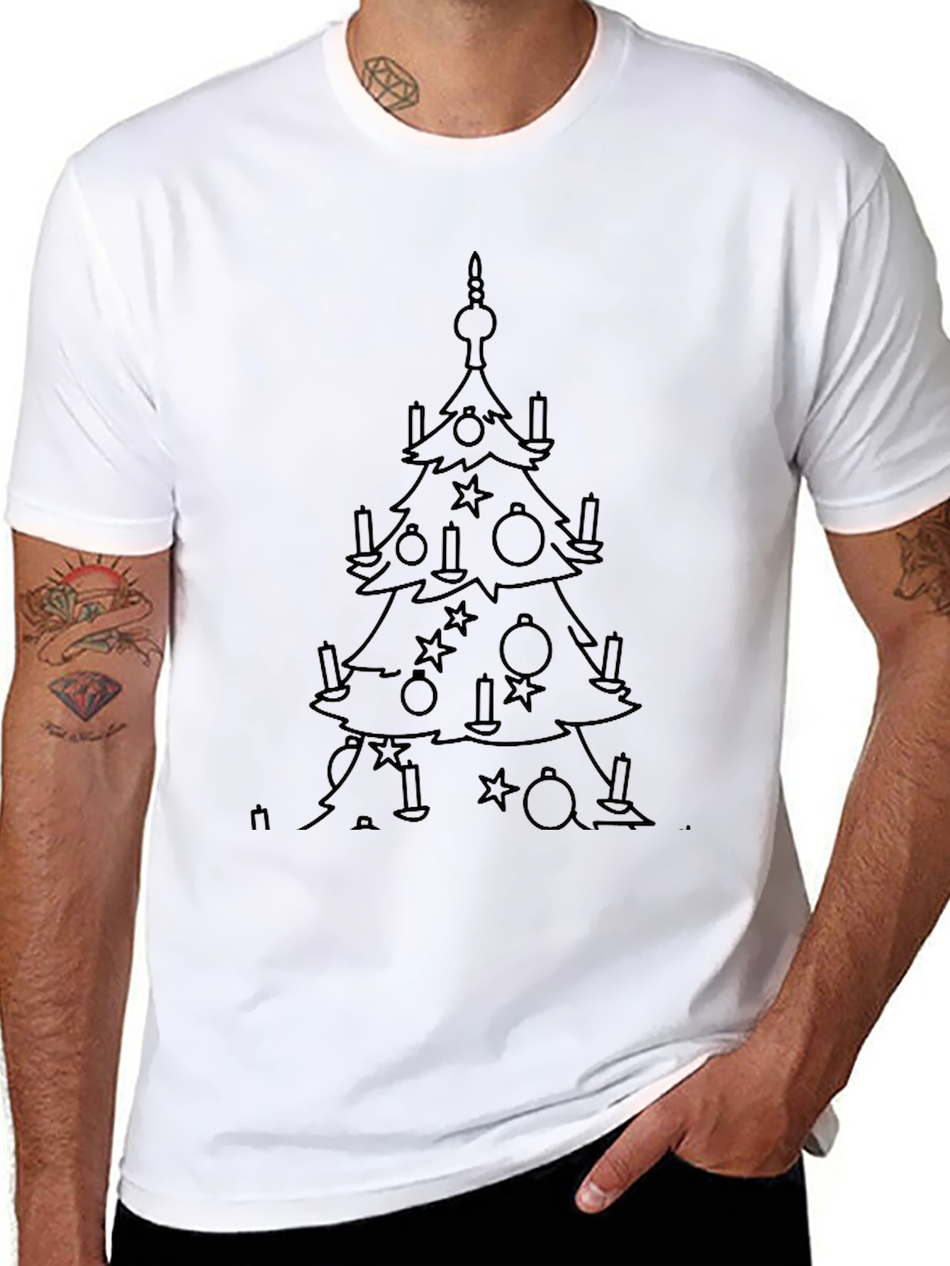 Christmas Tree Graphic Tee