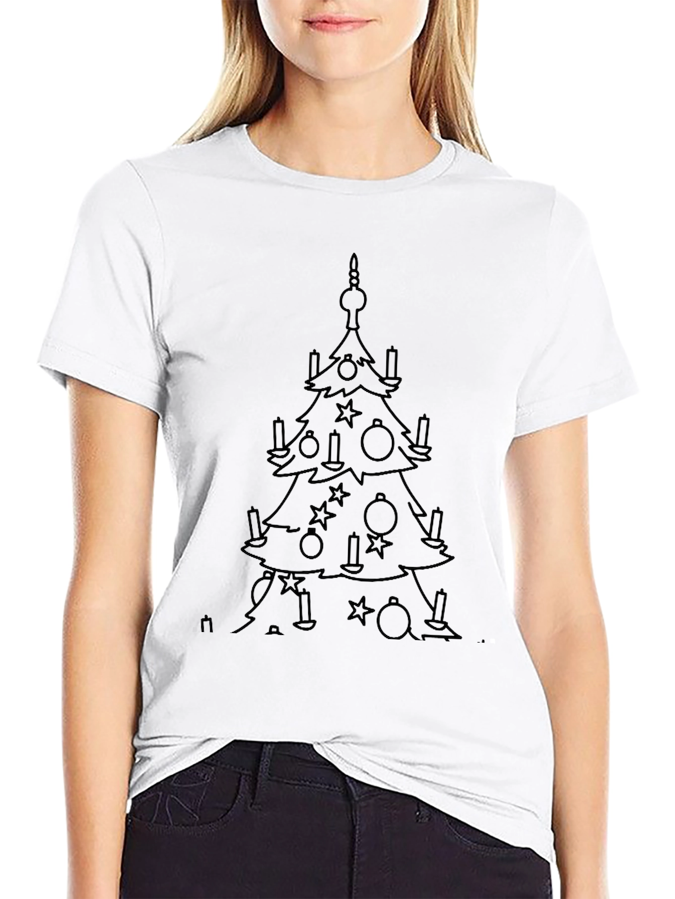 Christmas Tree Graphic Tee