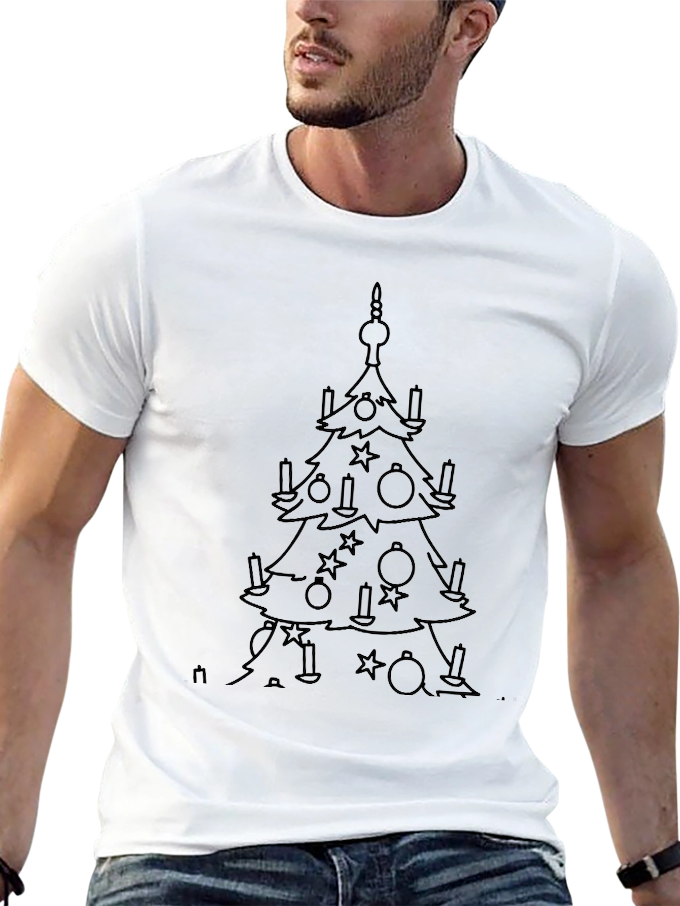 Christmas Tree Graphic Tee