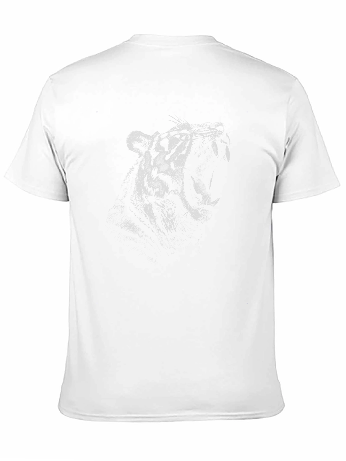 Roaring Tiger Graphic Tee - Black