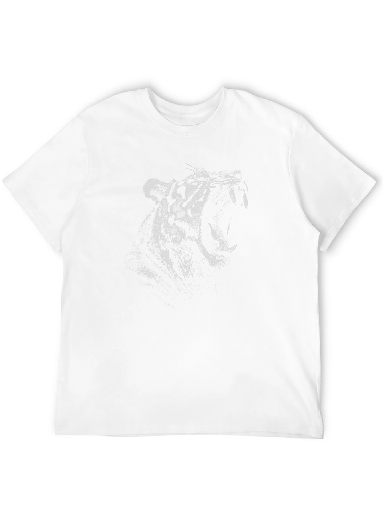 Roaring Tiger Graphic Tee - Black