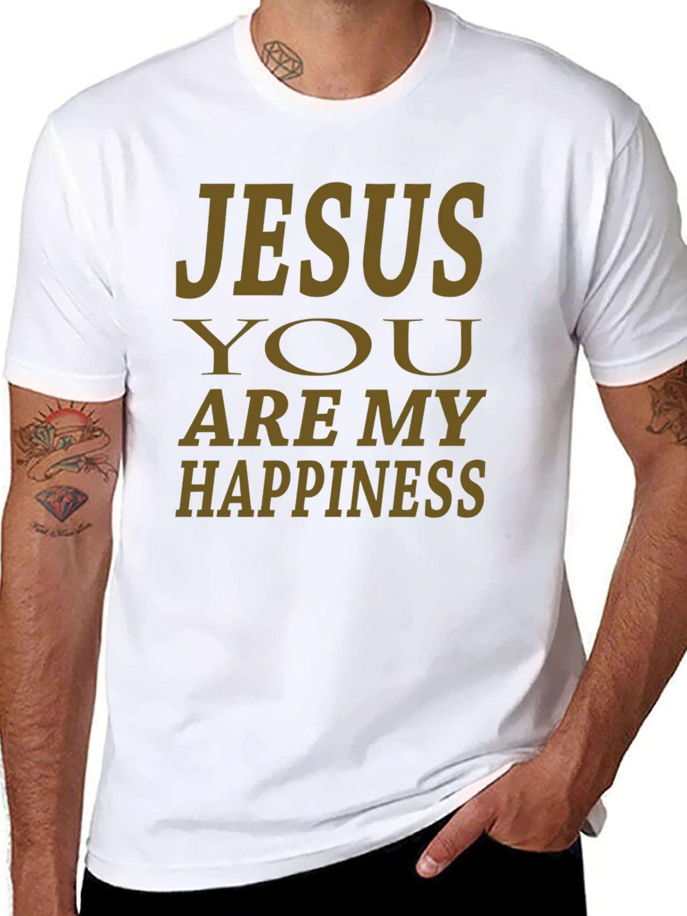 Jesus You Are My Happiness Christian T-Shirt