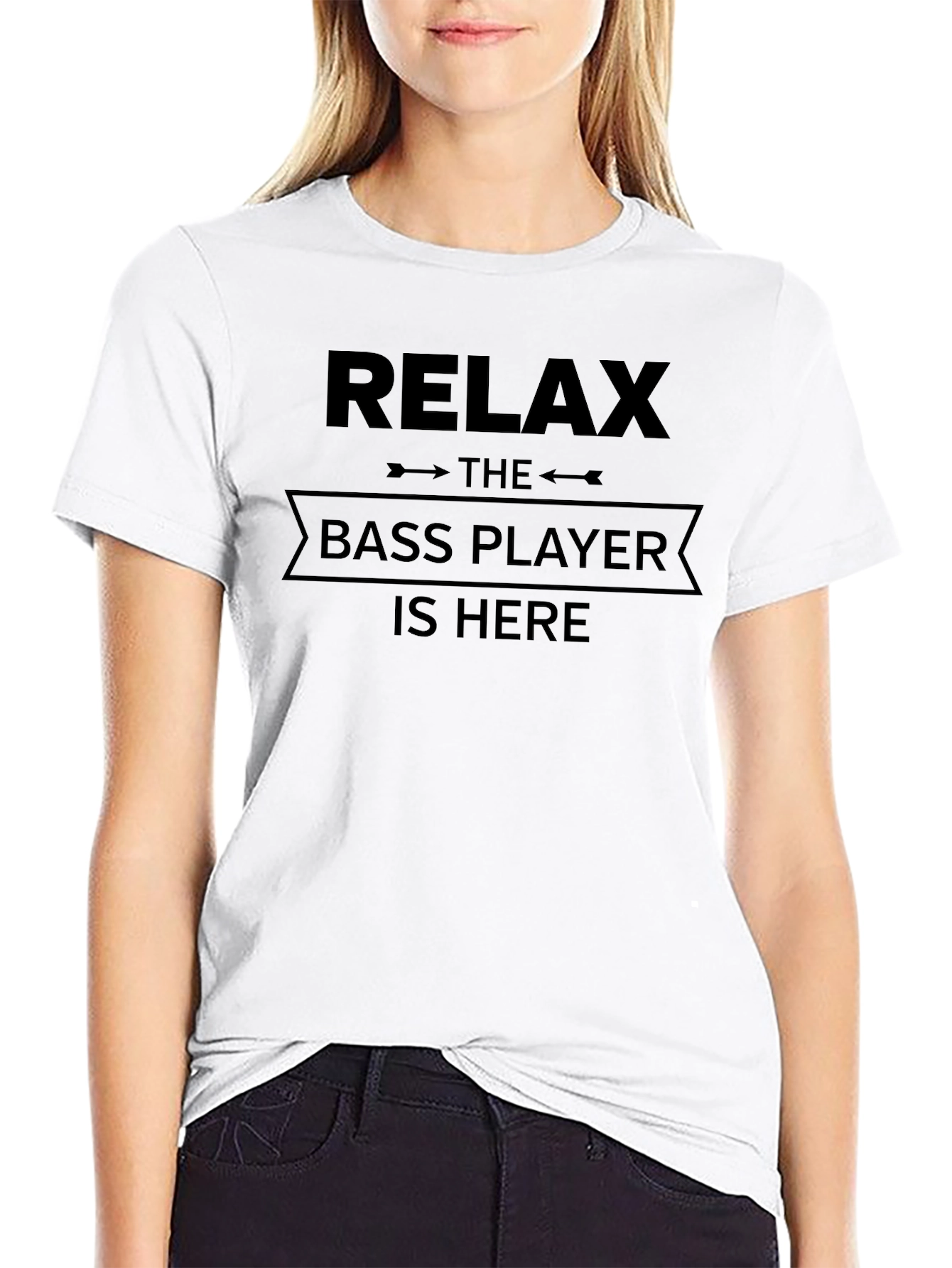 Relax The Bass Player is Here T-Shirt