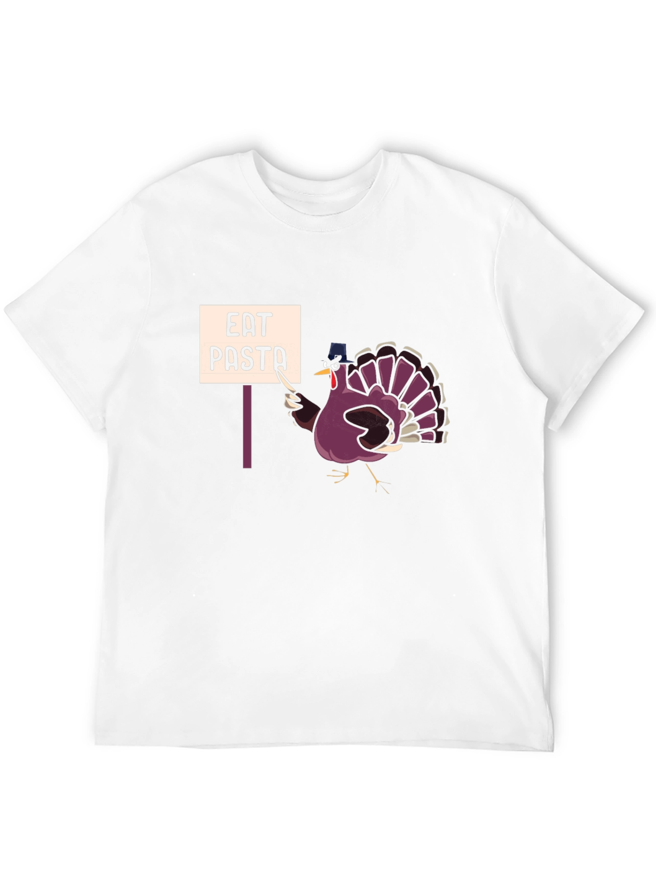 Eat Pasta Thanksgiving Turkey T-Shirt