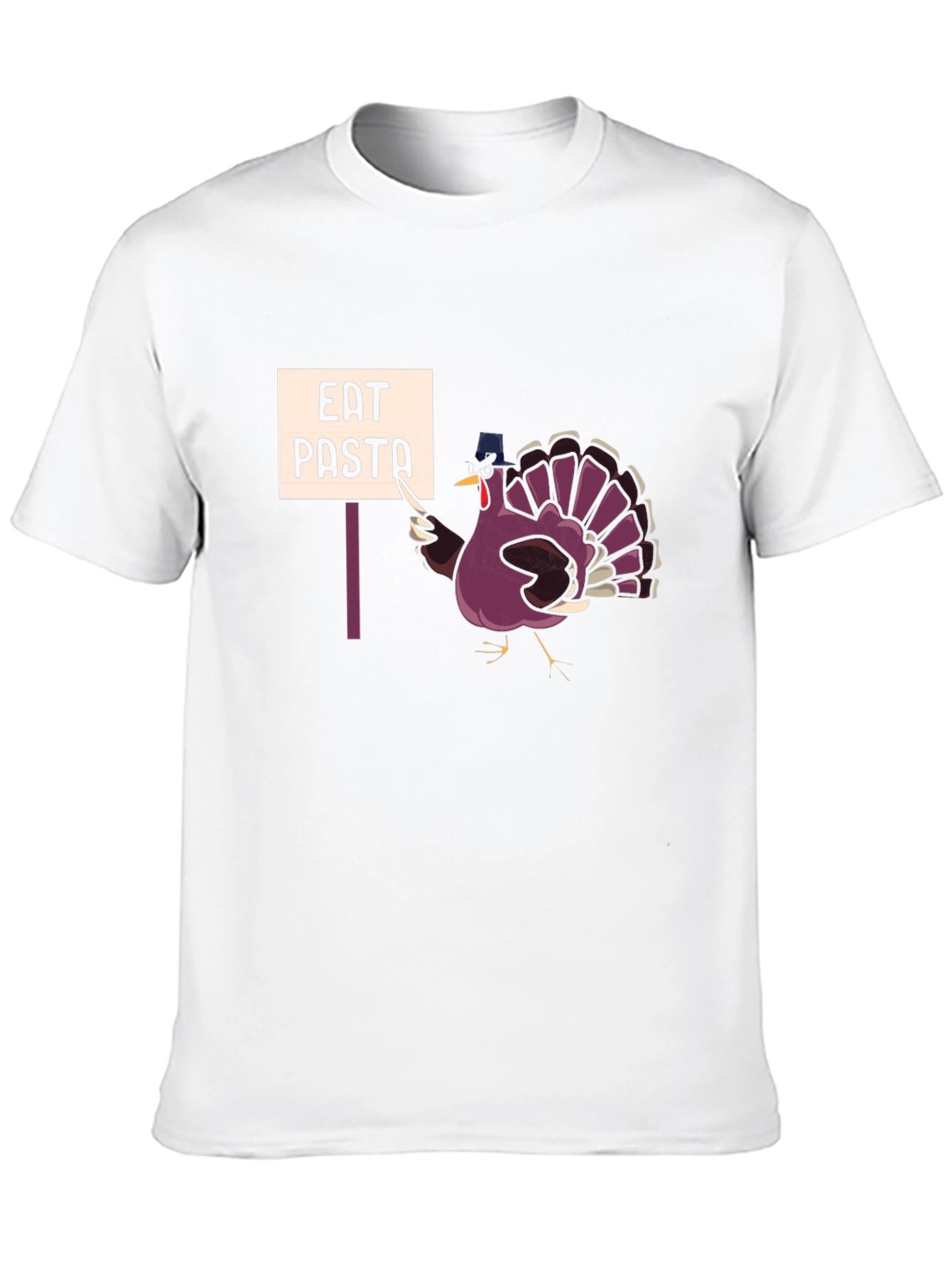 Eat Pasta Thanksgiving Turkey T-Shirt