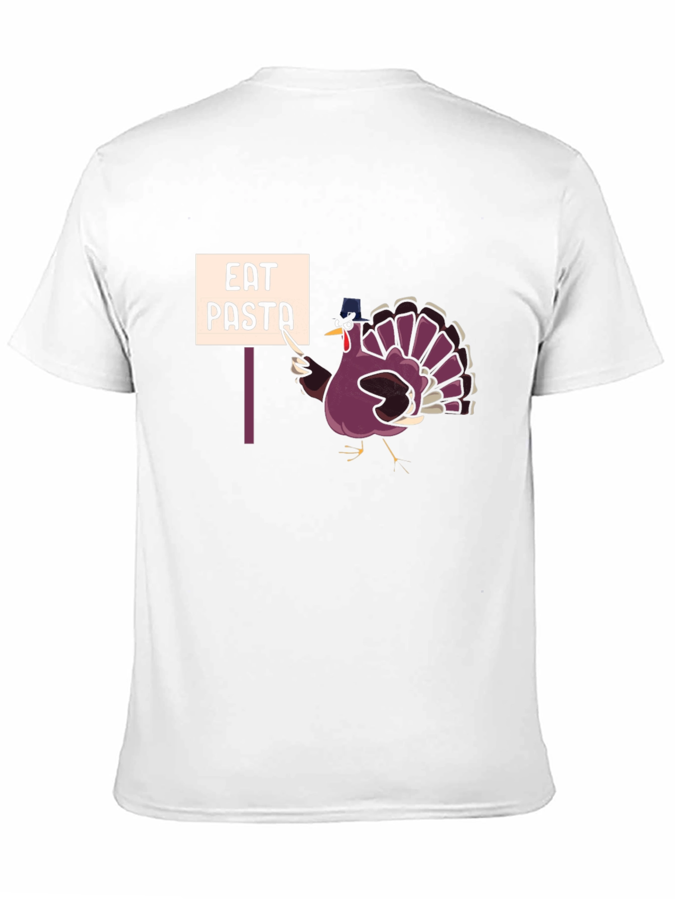 Eat Pasta Thanksgiving Turkey T-Shirt