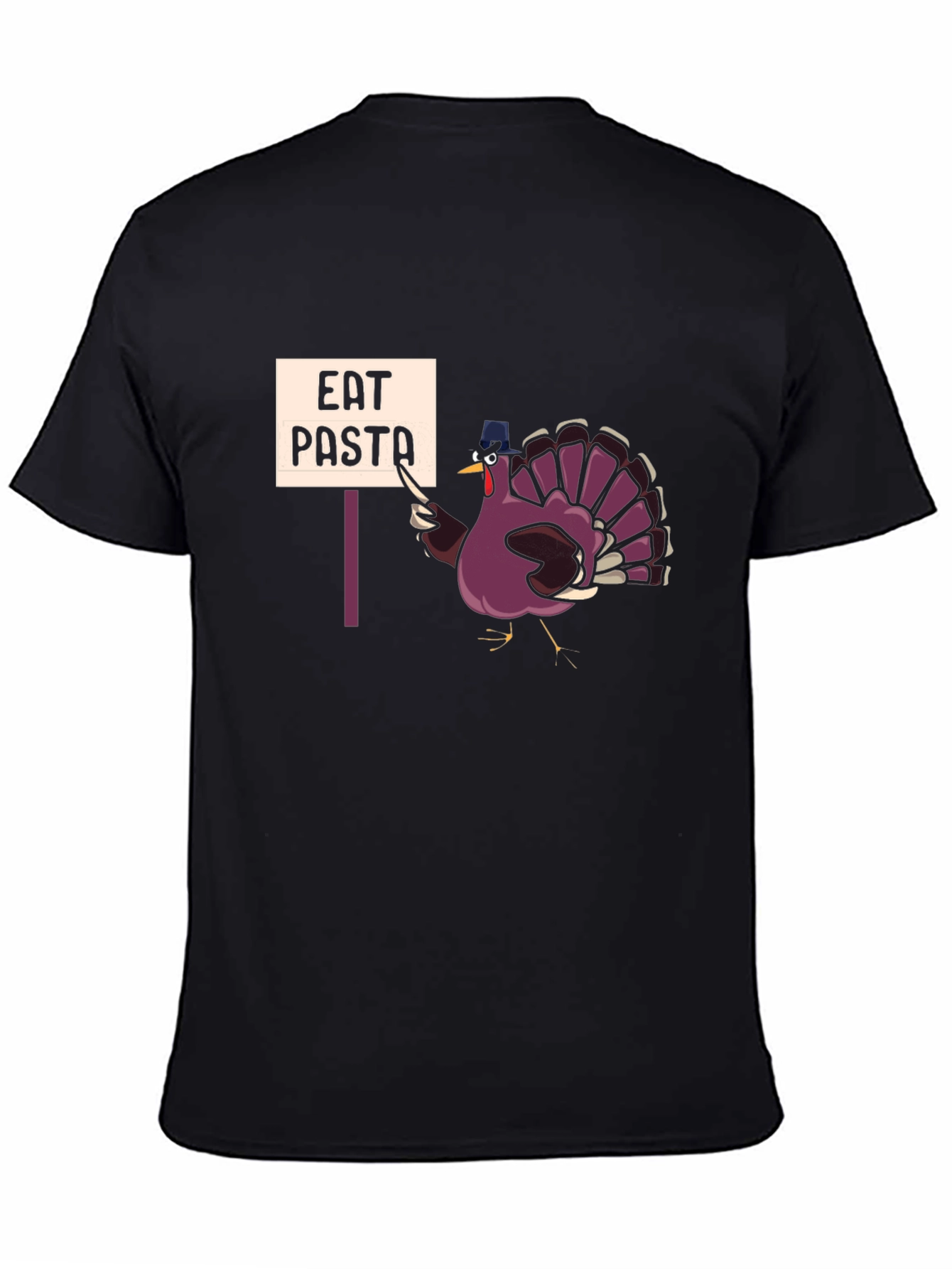 Eat Pasta Thanksgiving Turkey T-Shirt