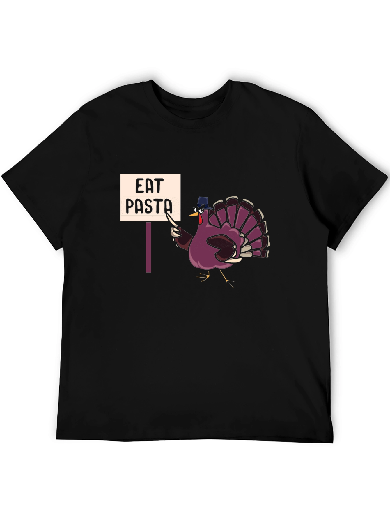 Eat Pasta Thanksgiving Turkey T-Shirt