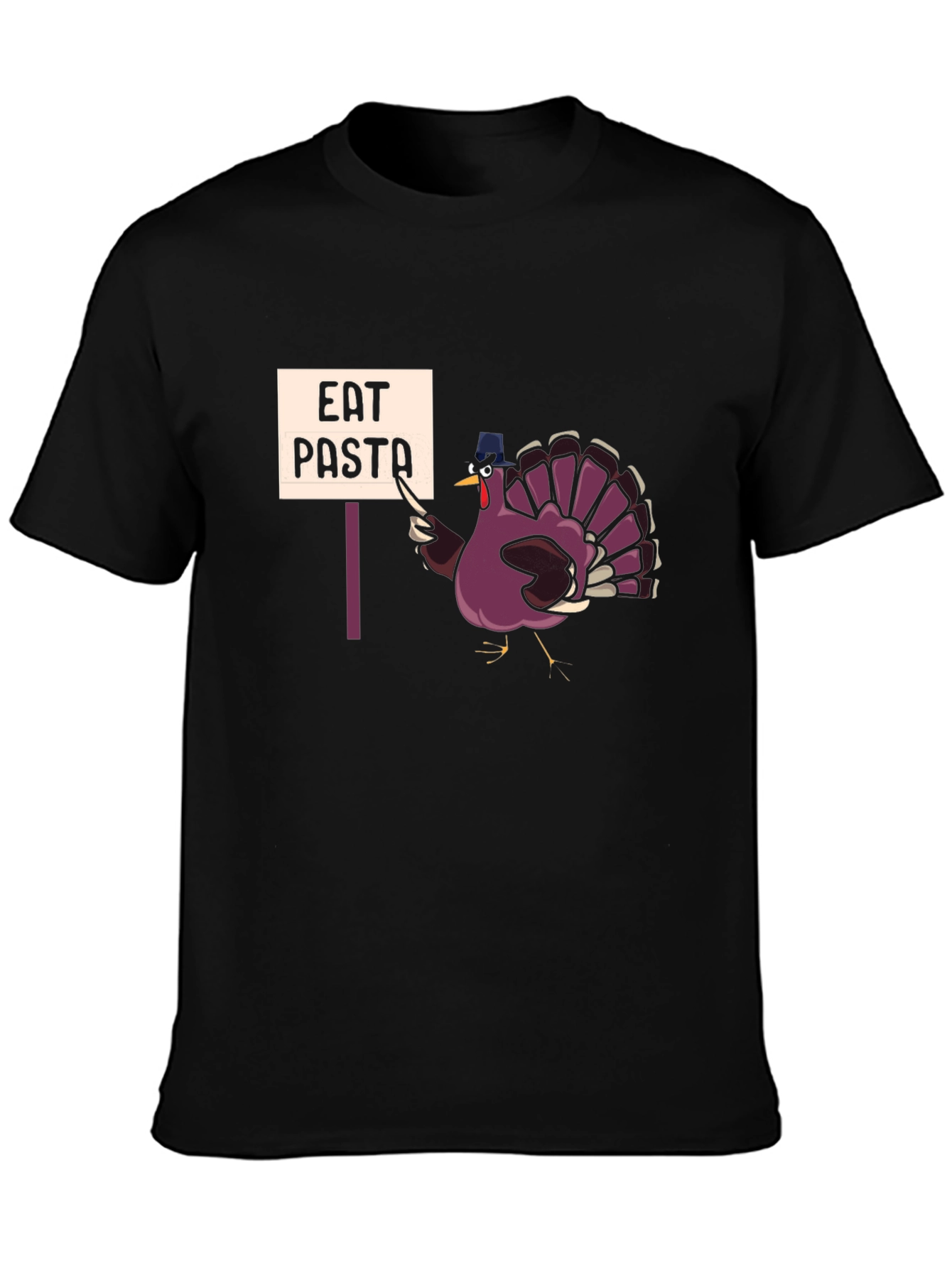 Eat Pasta Thanksgiving Turkey T-Shirt