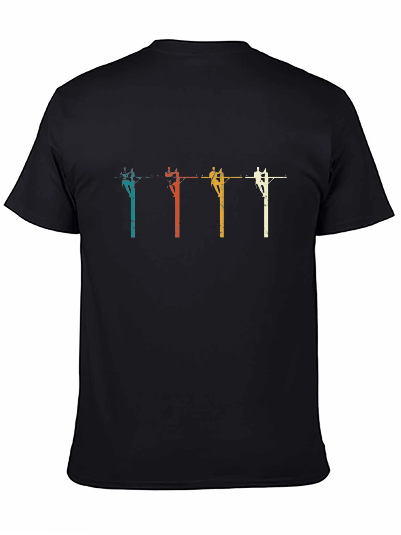 Lineman Retro T-Shirt - Power Line Worker Tee