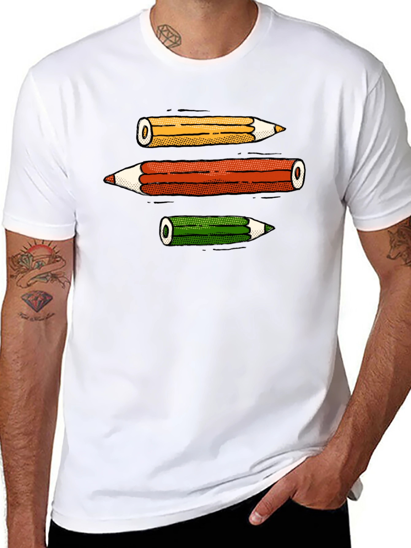 Colorful Pencil T-Shirt