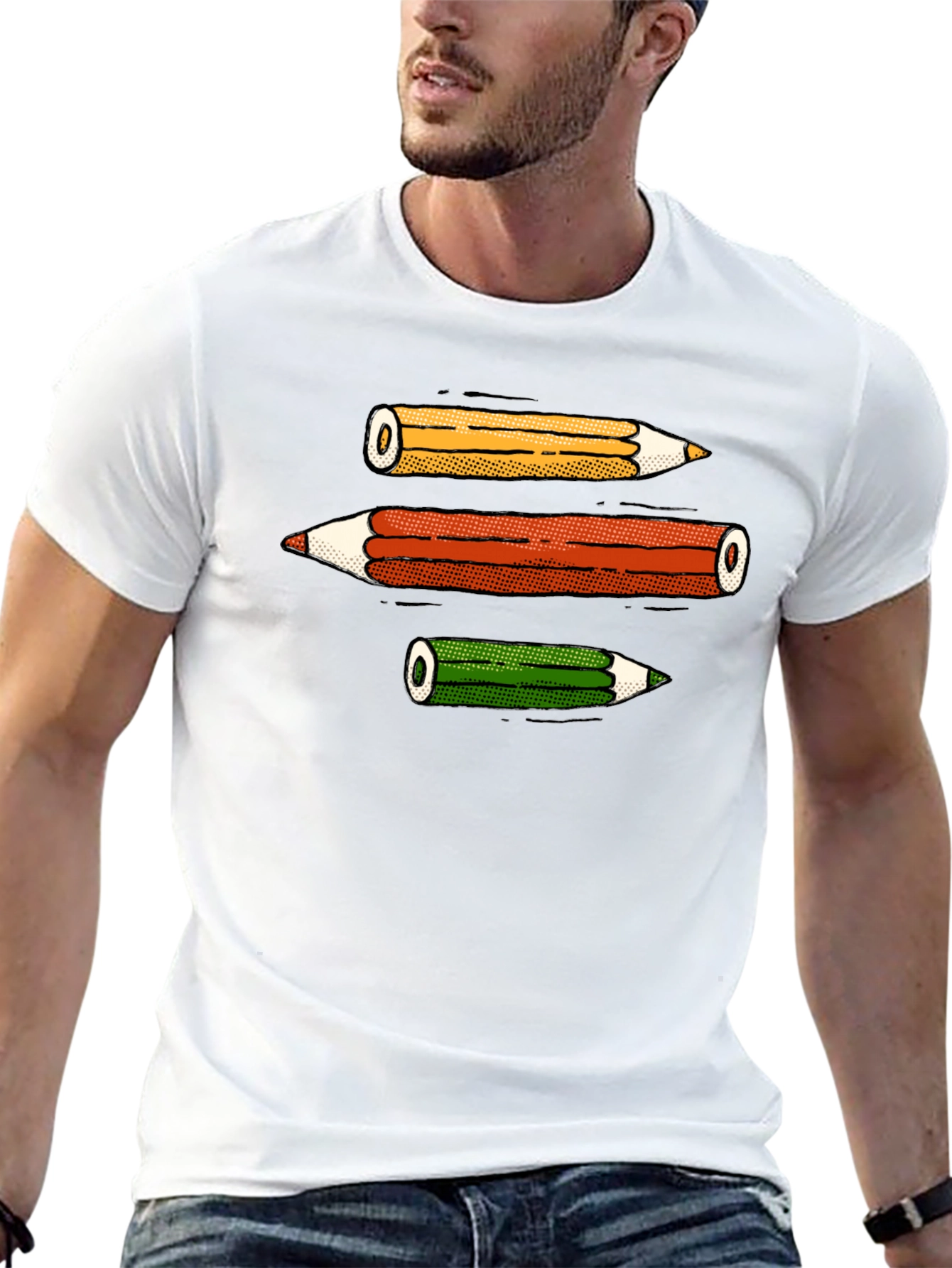 Colorful Pencil T-Shirt