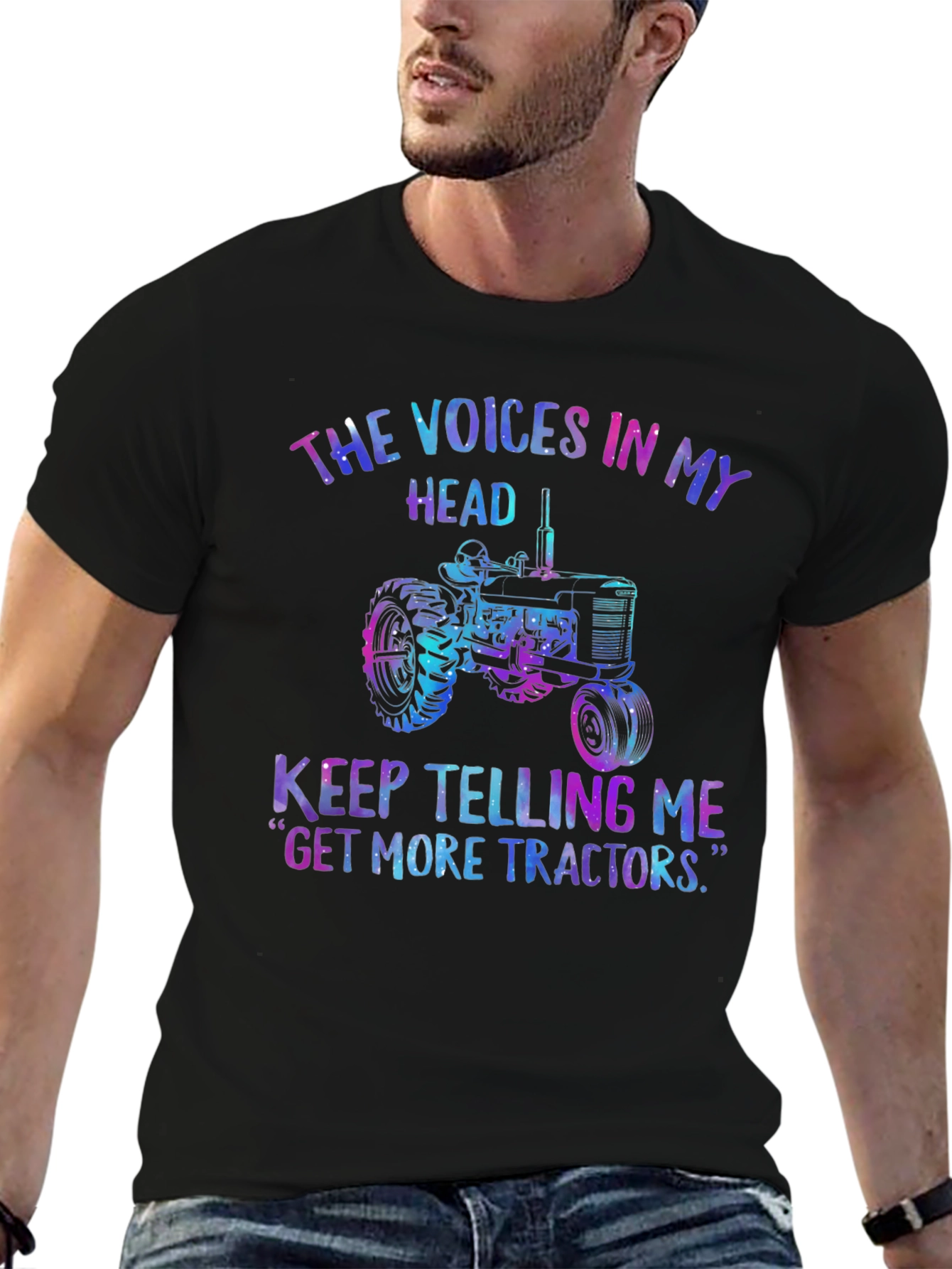 Voices in My Head Tractor Tee
