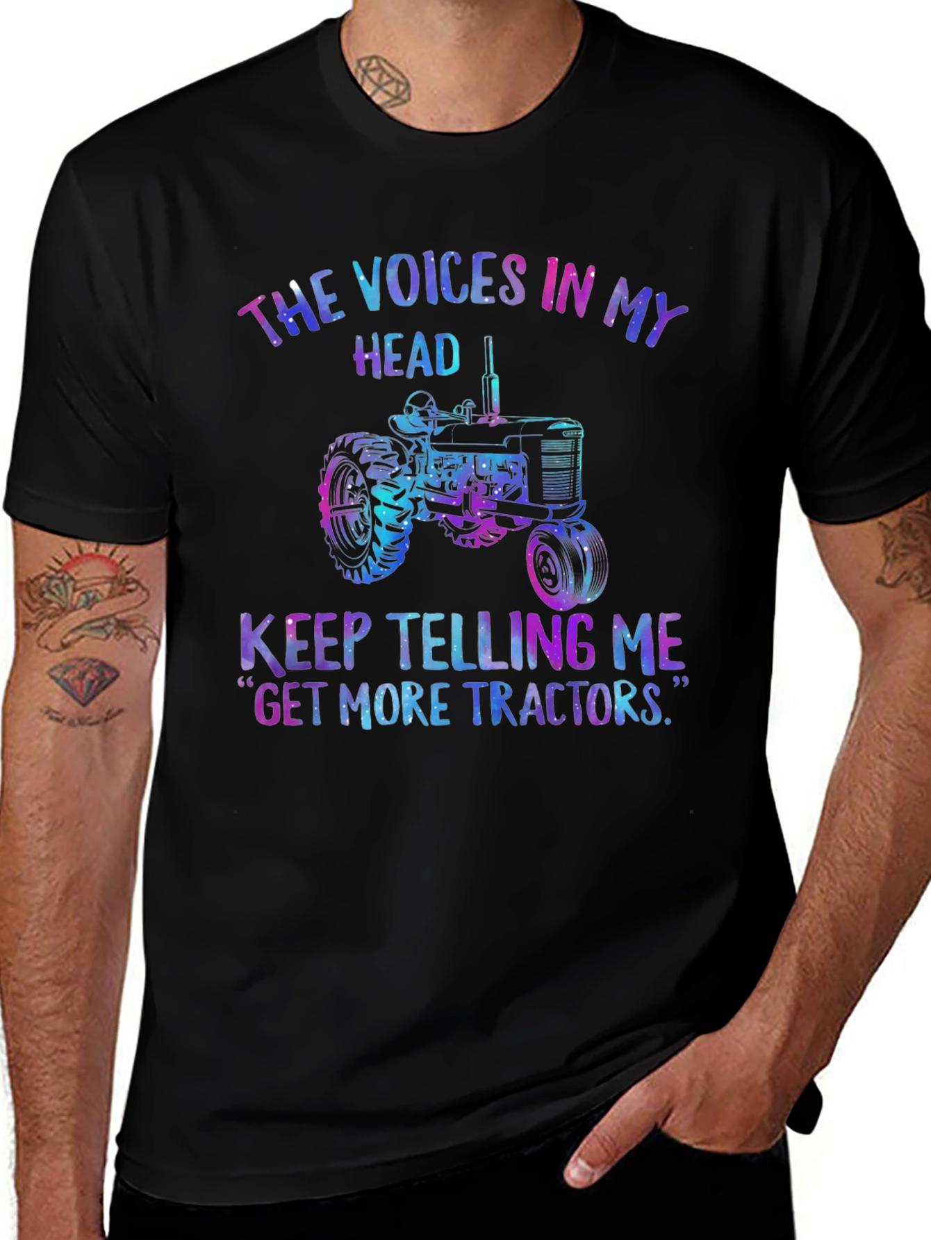 Voices in My Head Tractor Tee