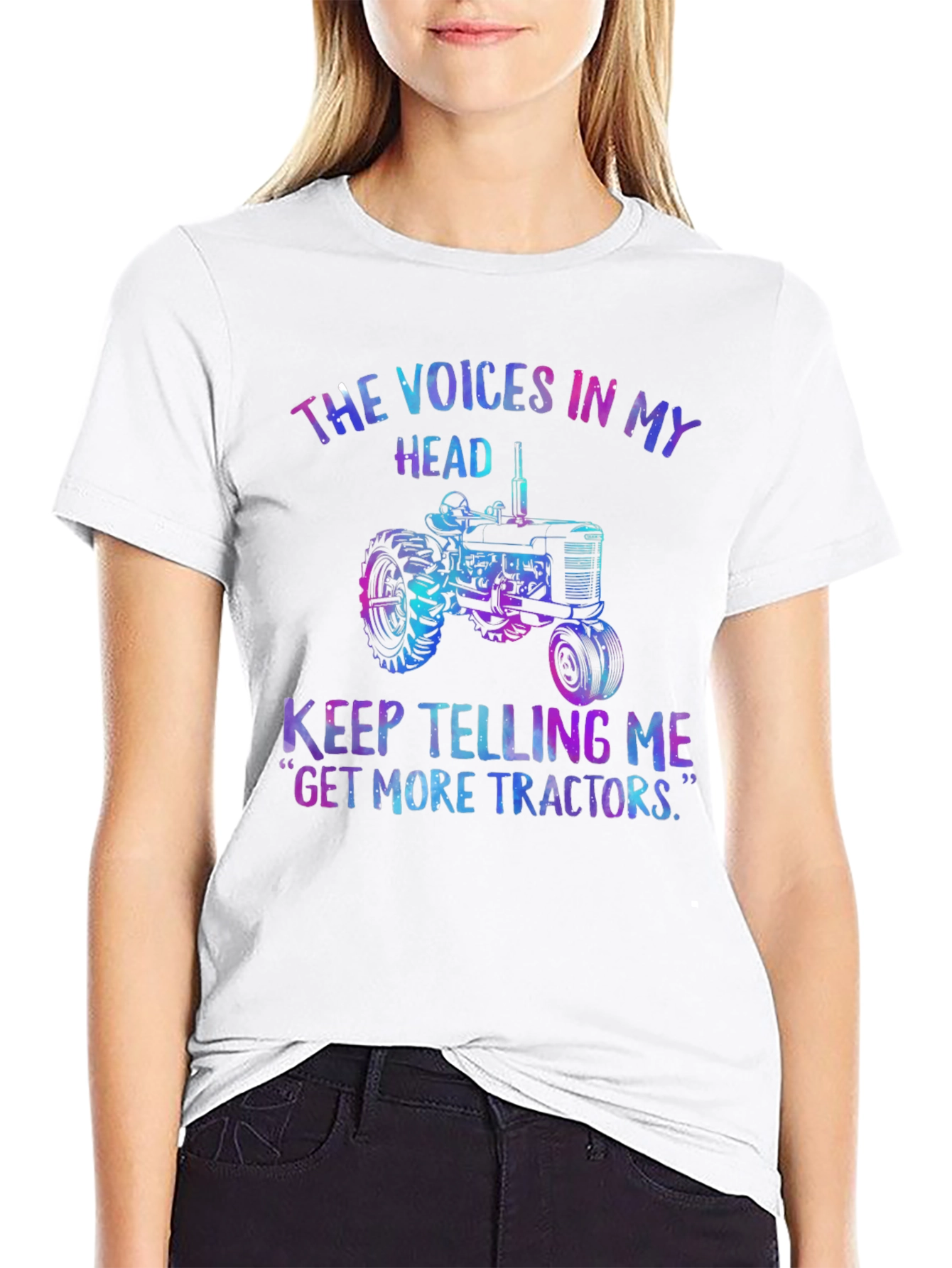 Voices in My Head Tractor Tee