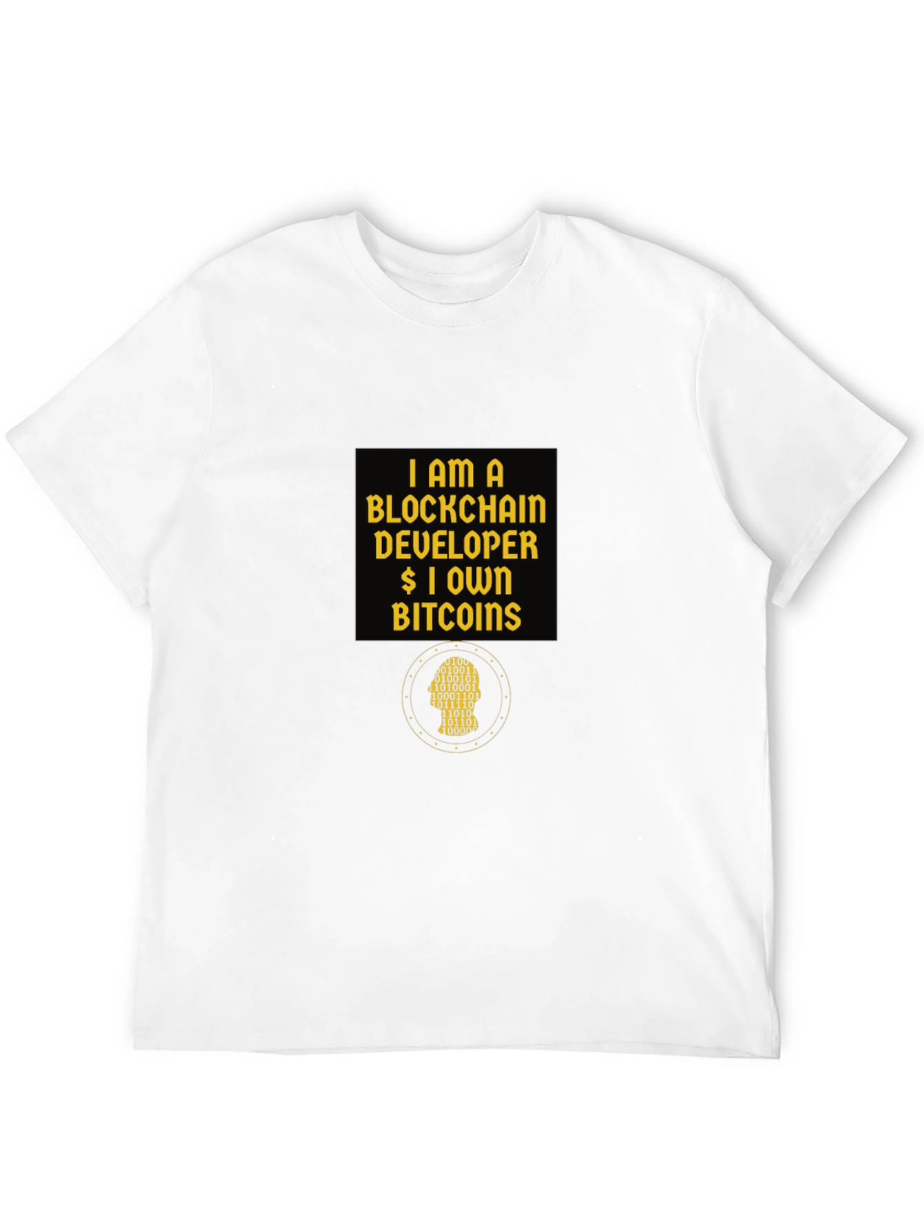 Blockchain Developer Bitcoin Owner Novelty T-Shirt