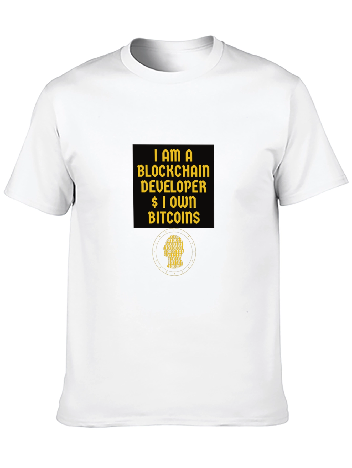 Blockchain Developer Bitcoin Owner Novelty T-Shirt