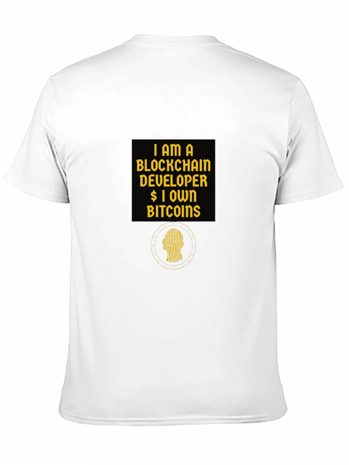 Blockchain Developer Bitcoin Owner Novelty T-Shirt