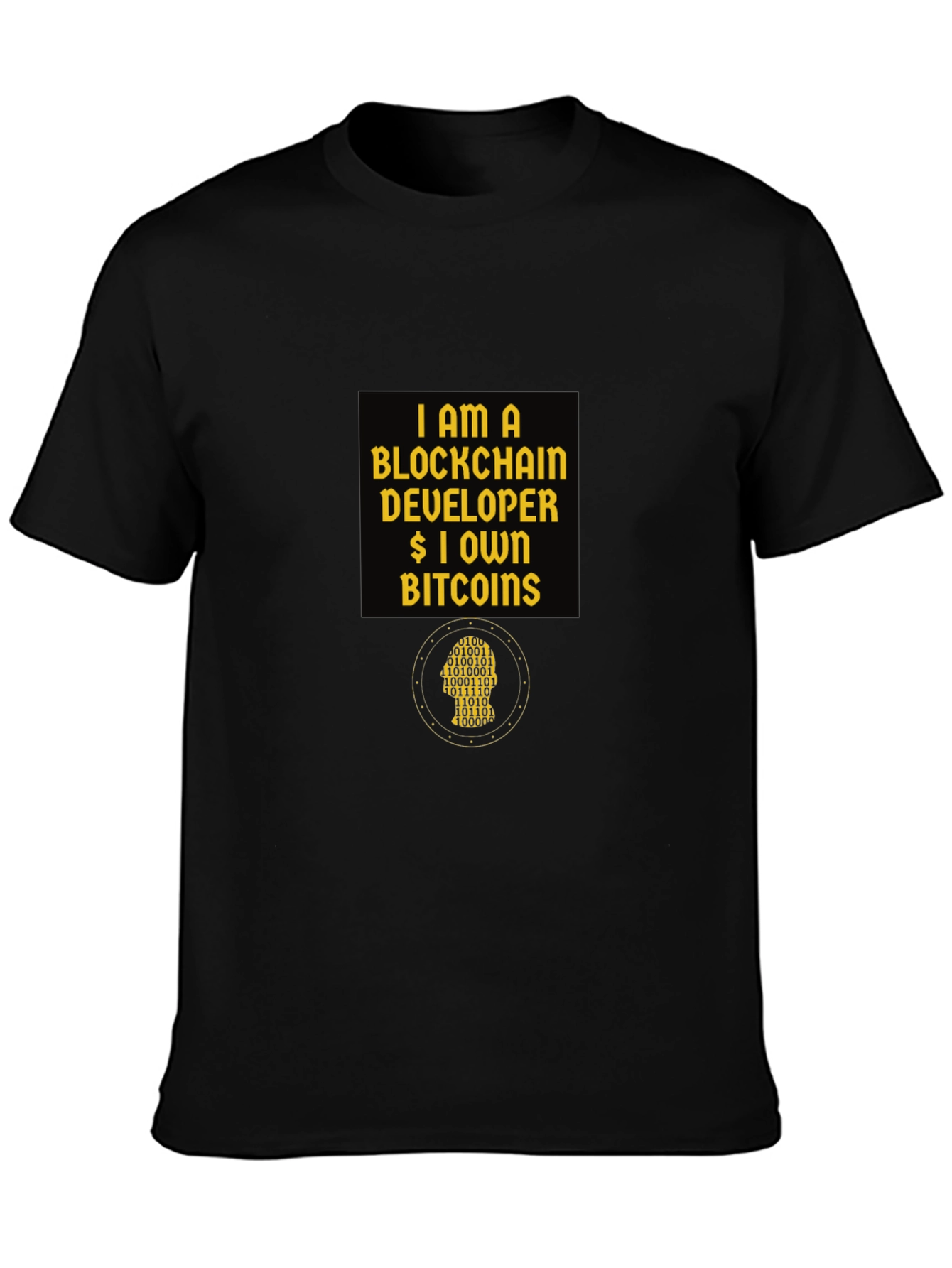 Blockchain Developer Bitcoin Owner Novelty T-Shirt