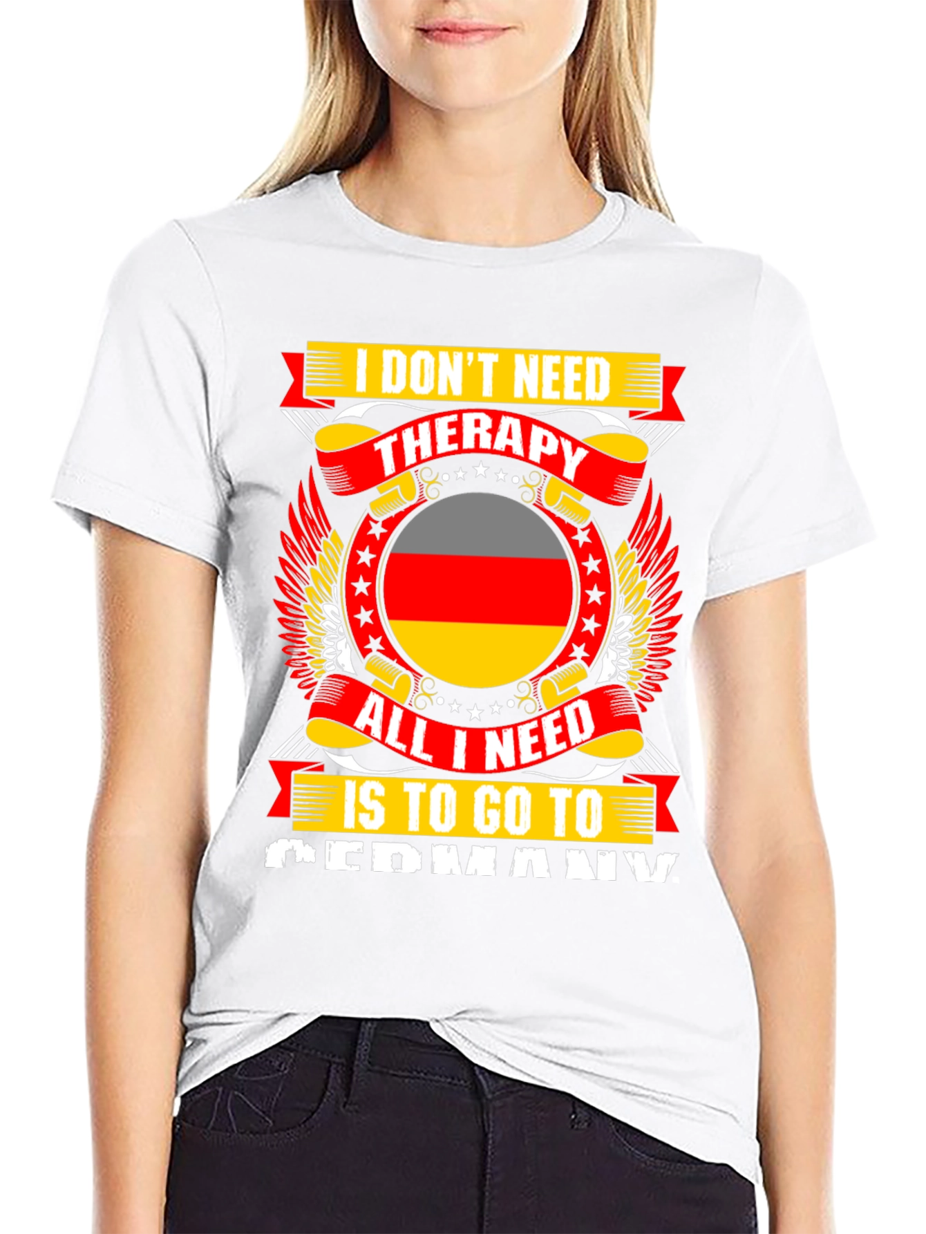 Germany Therapy T-Shirt - German Pride Tee