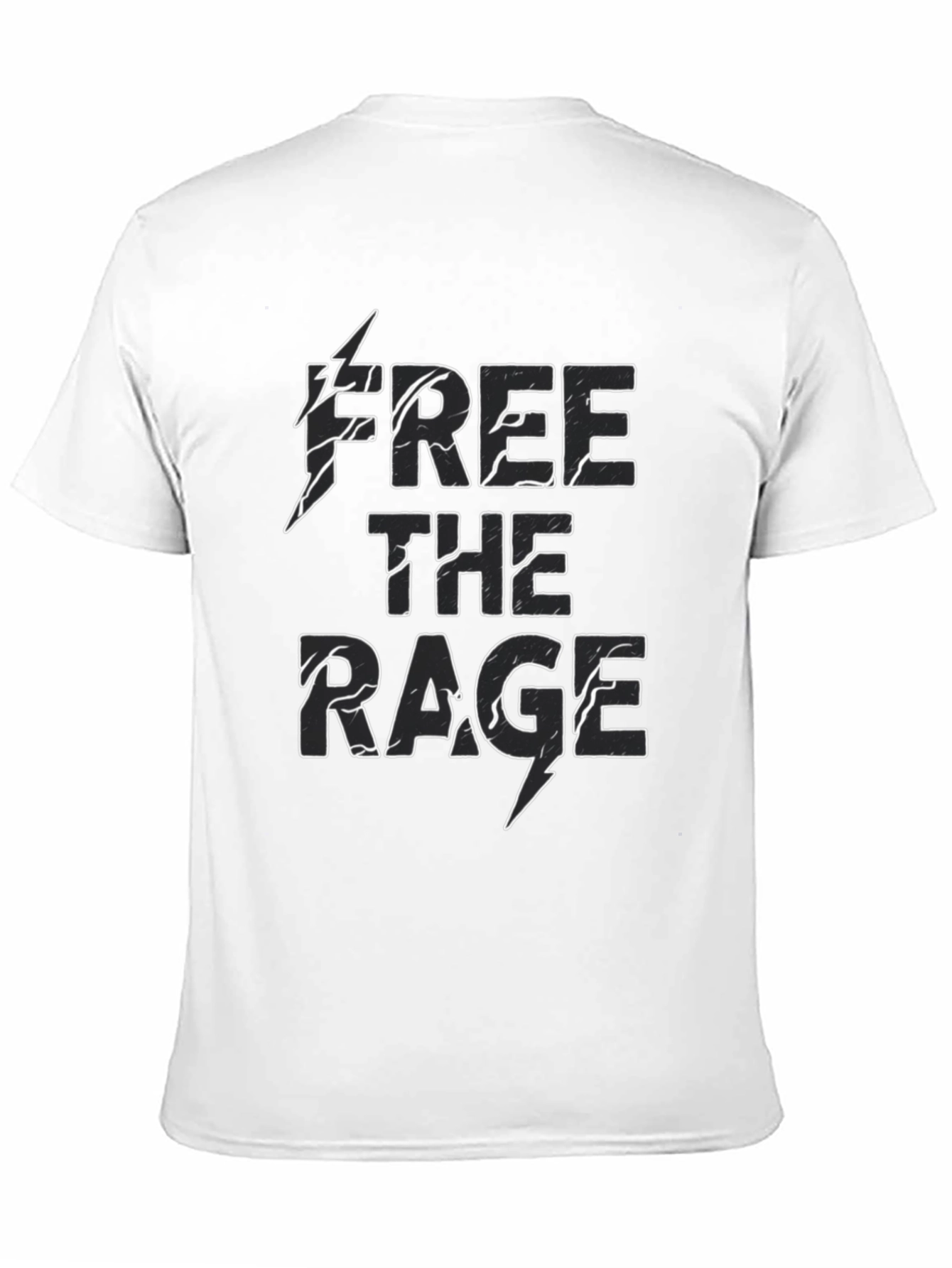 Free the Rage Graphic T-Shirt - Bold Black Tee