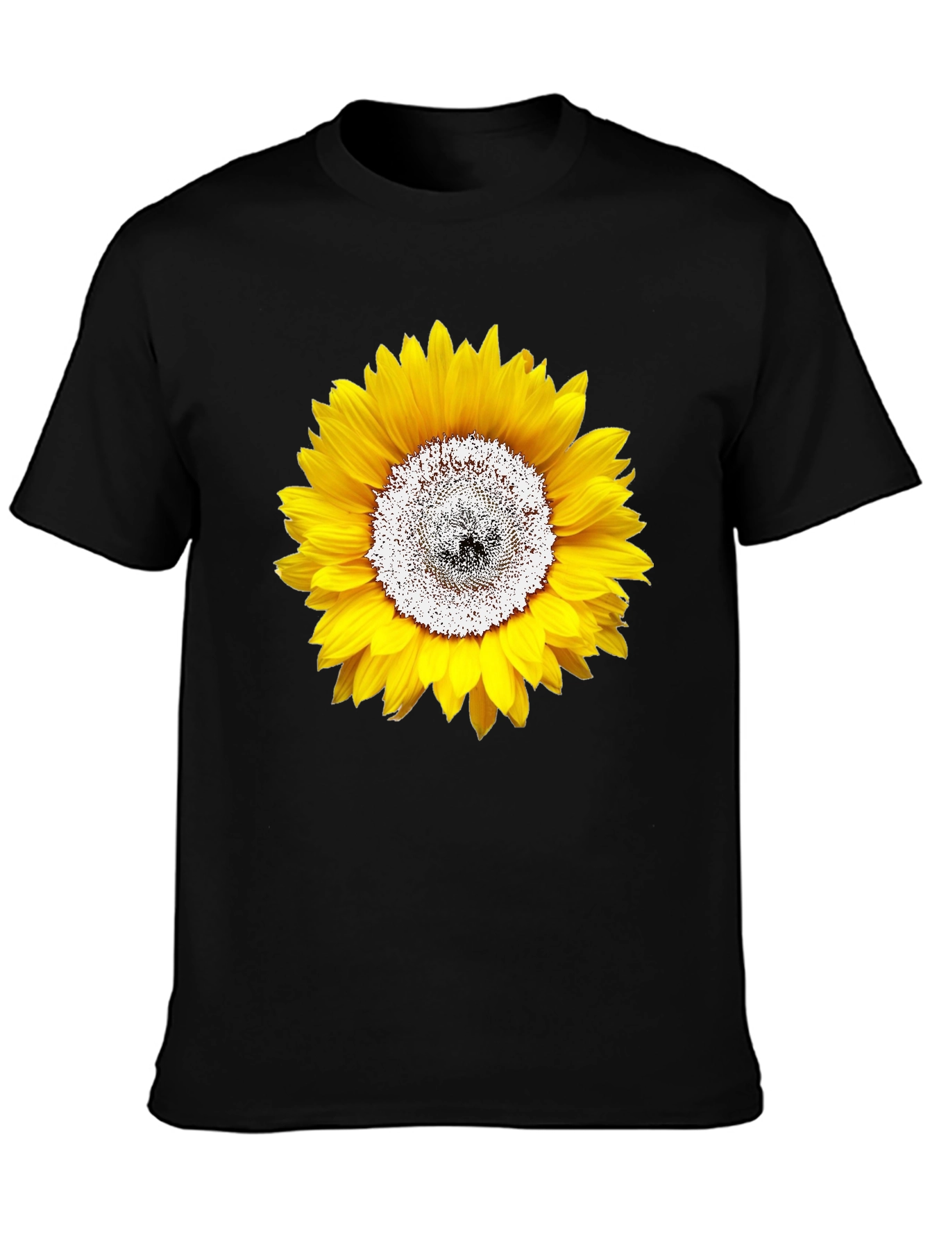 Sunflower Graphic Tee - Mens Black T-Shirt